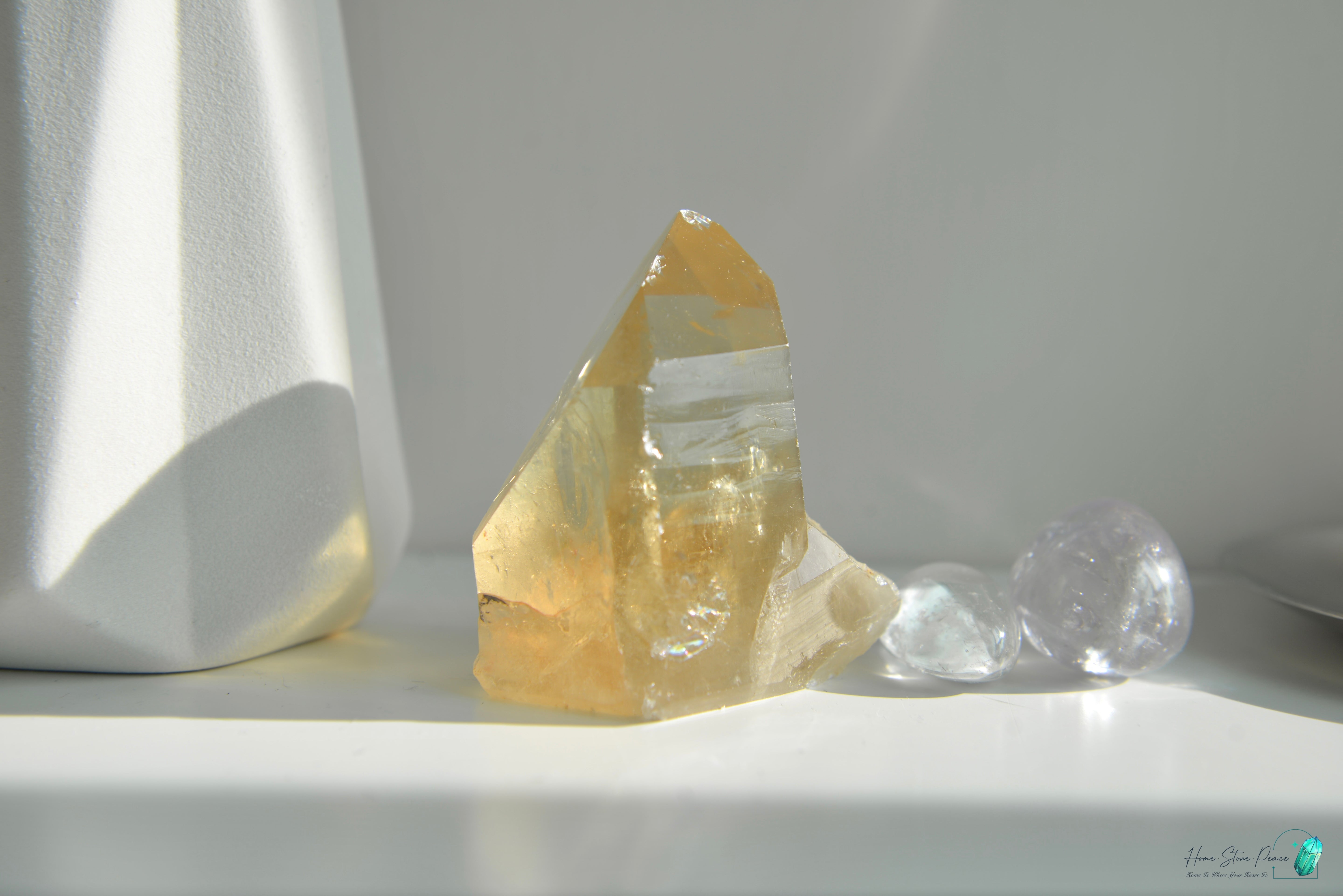 巴西蜜糖金黃水晶簇 Brazilian Honey Citrine Cluster