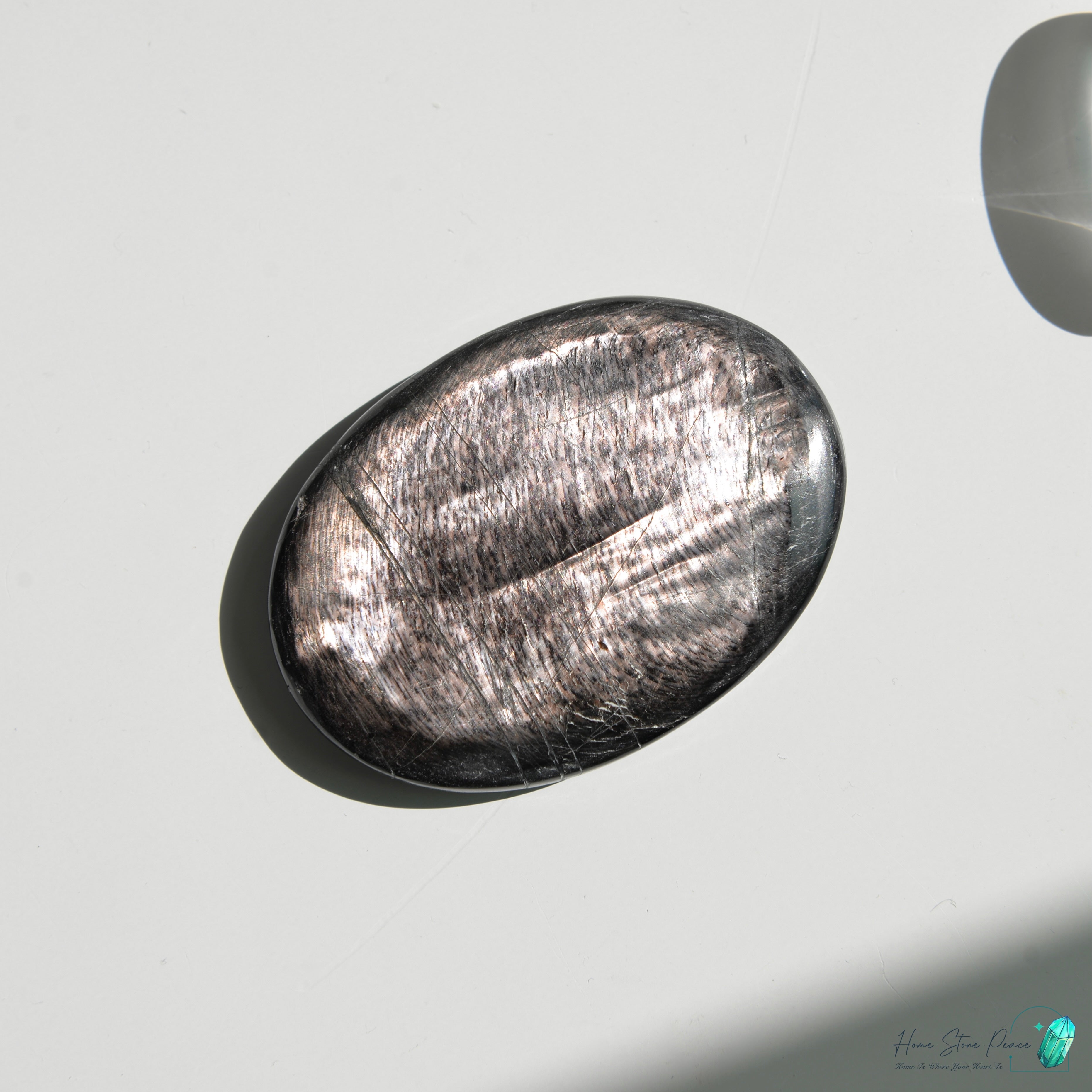 蘇輝石（金運石）手握り石 Hypersthene Palm Stone