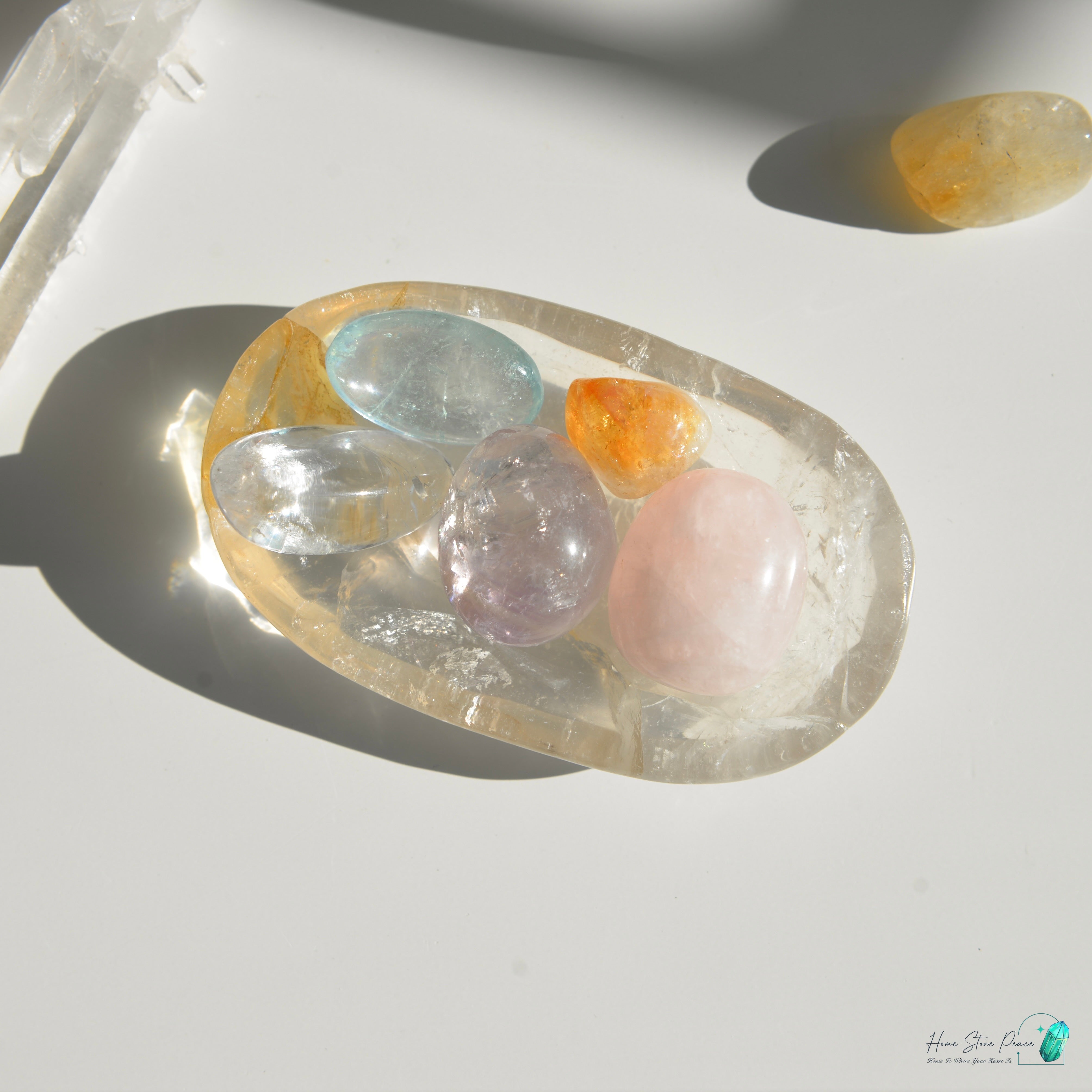 黃金治療癒者水晶小碟ゴールデンヒーラー小物皿