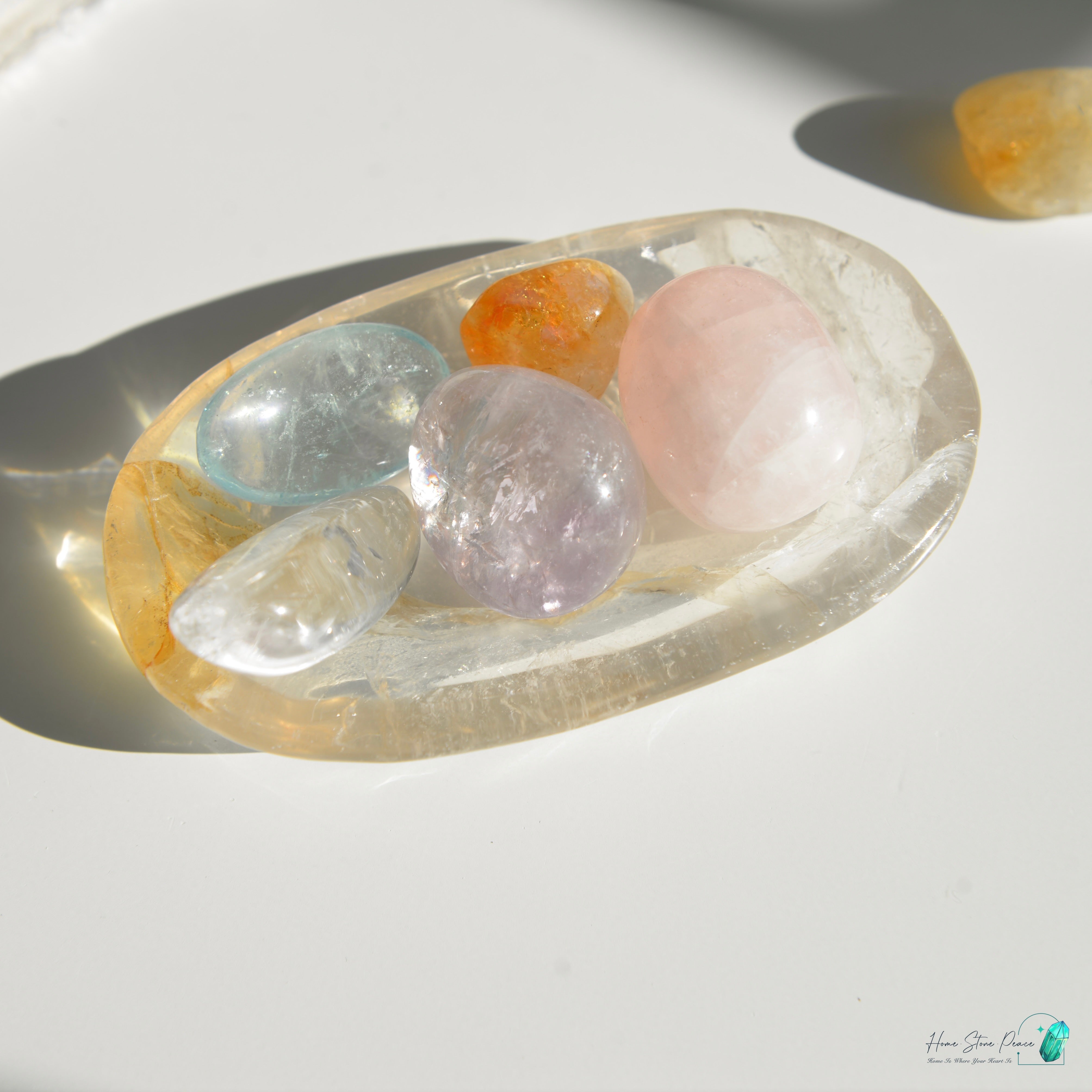 黃金治療癒者水晶小碟ゴールデンヒーラー小物皿