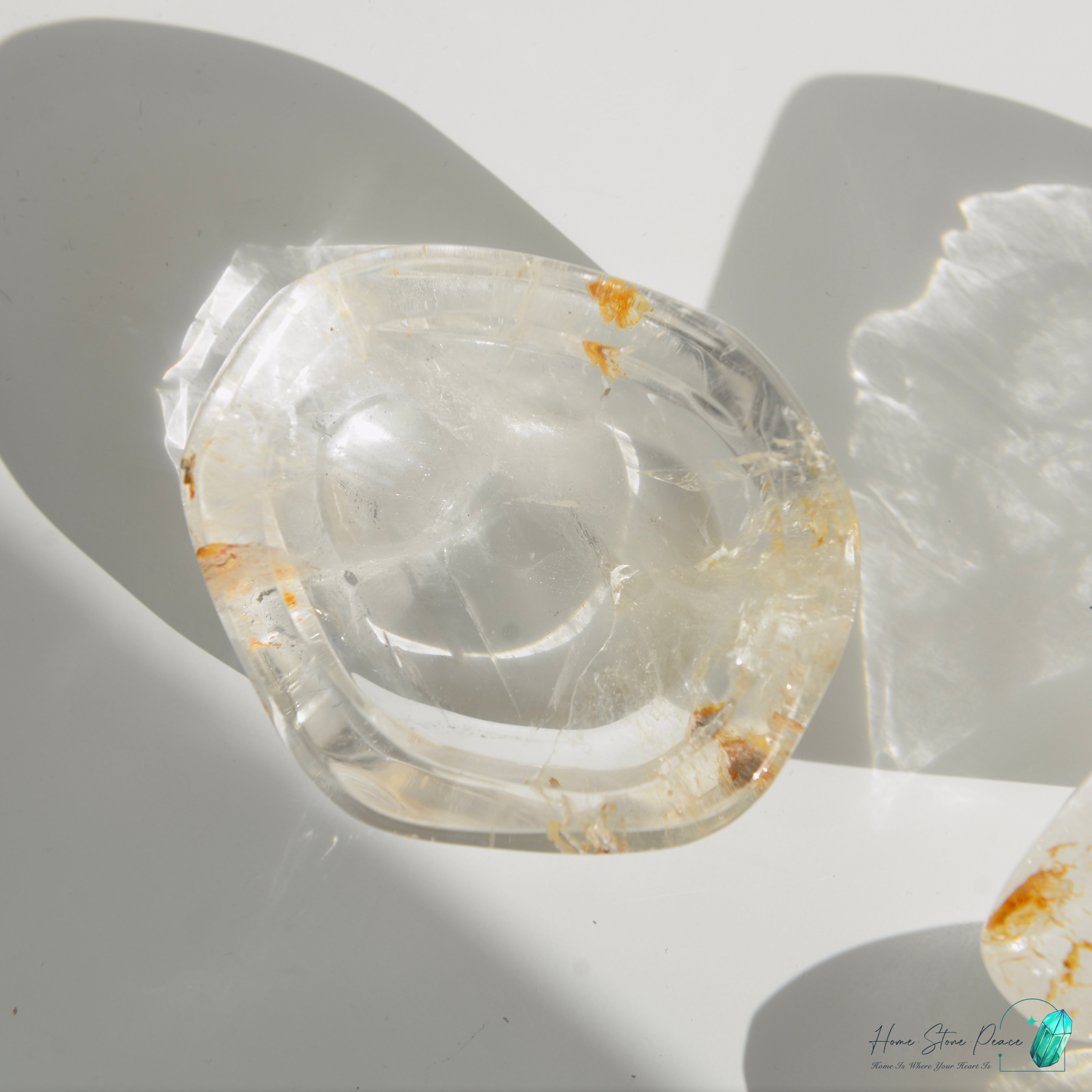 黃膠花水晶碟 Golden Healer Crystal Dish