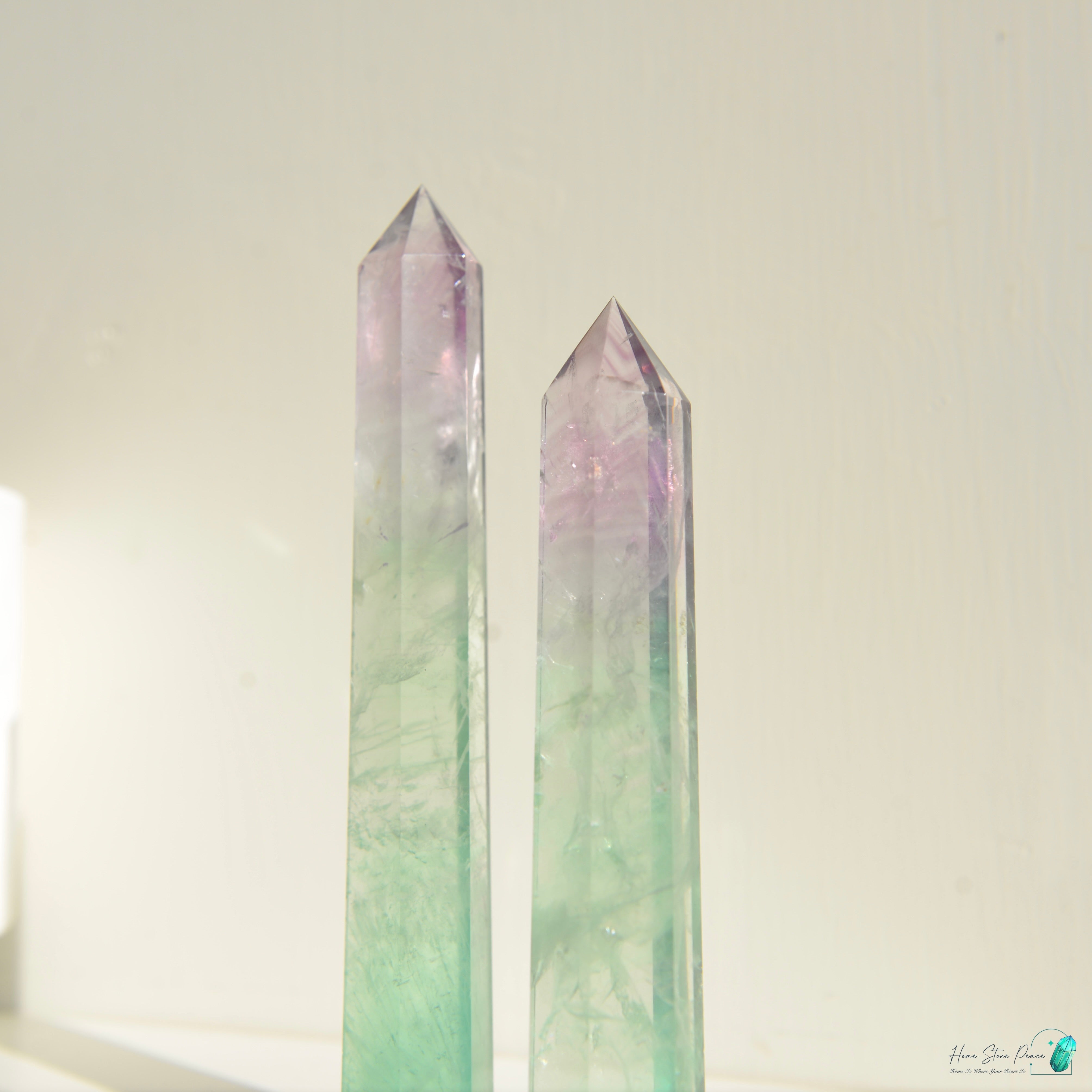 千層紫色螢石碟(加厚）紫蛍石皿