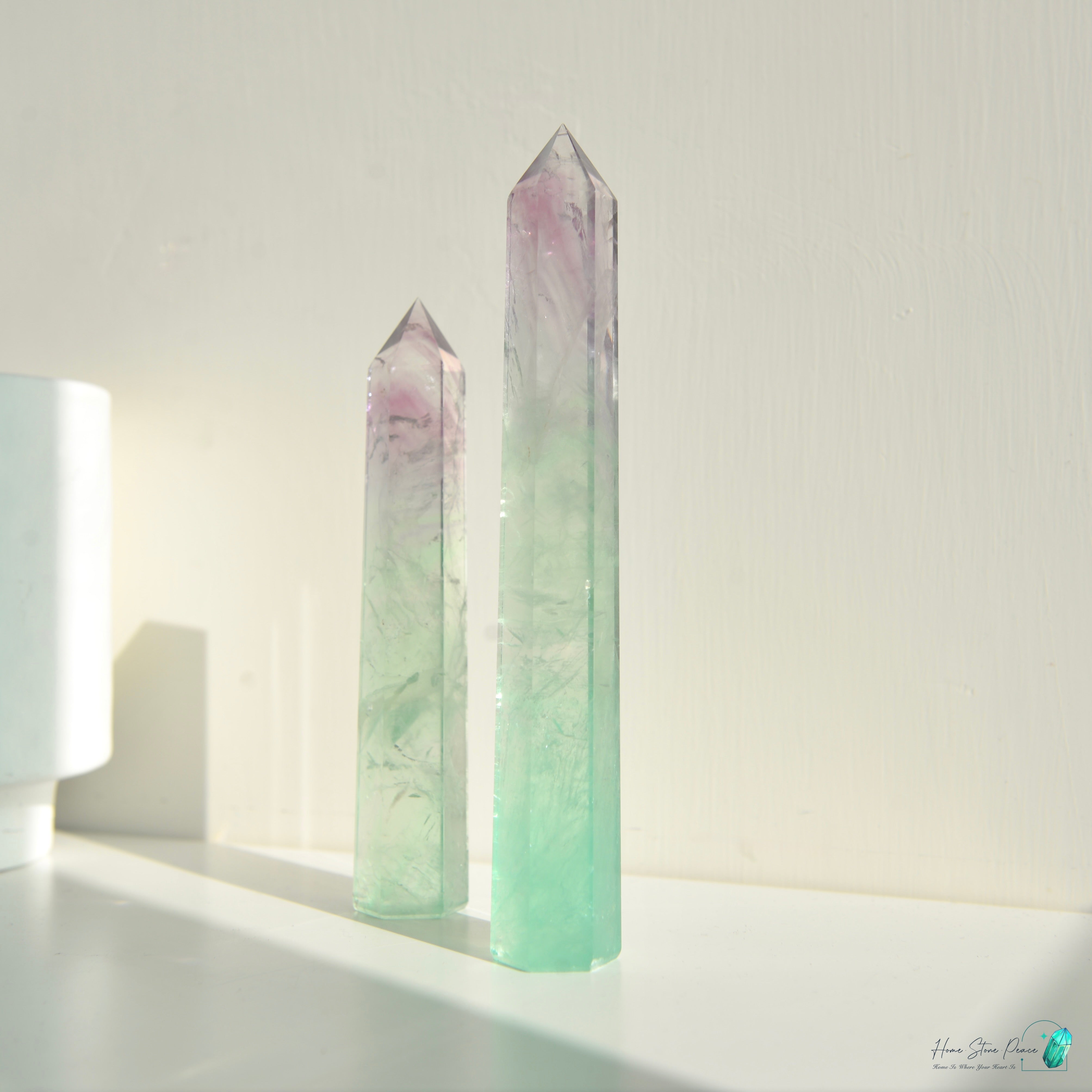 千層紫色螢石碟(加厚）紫蛍石皿