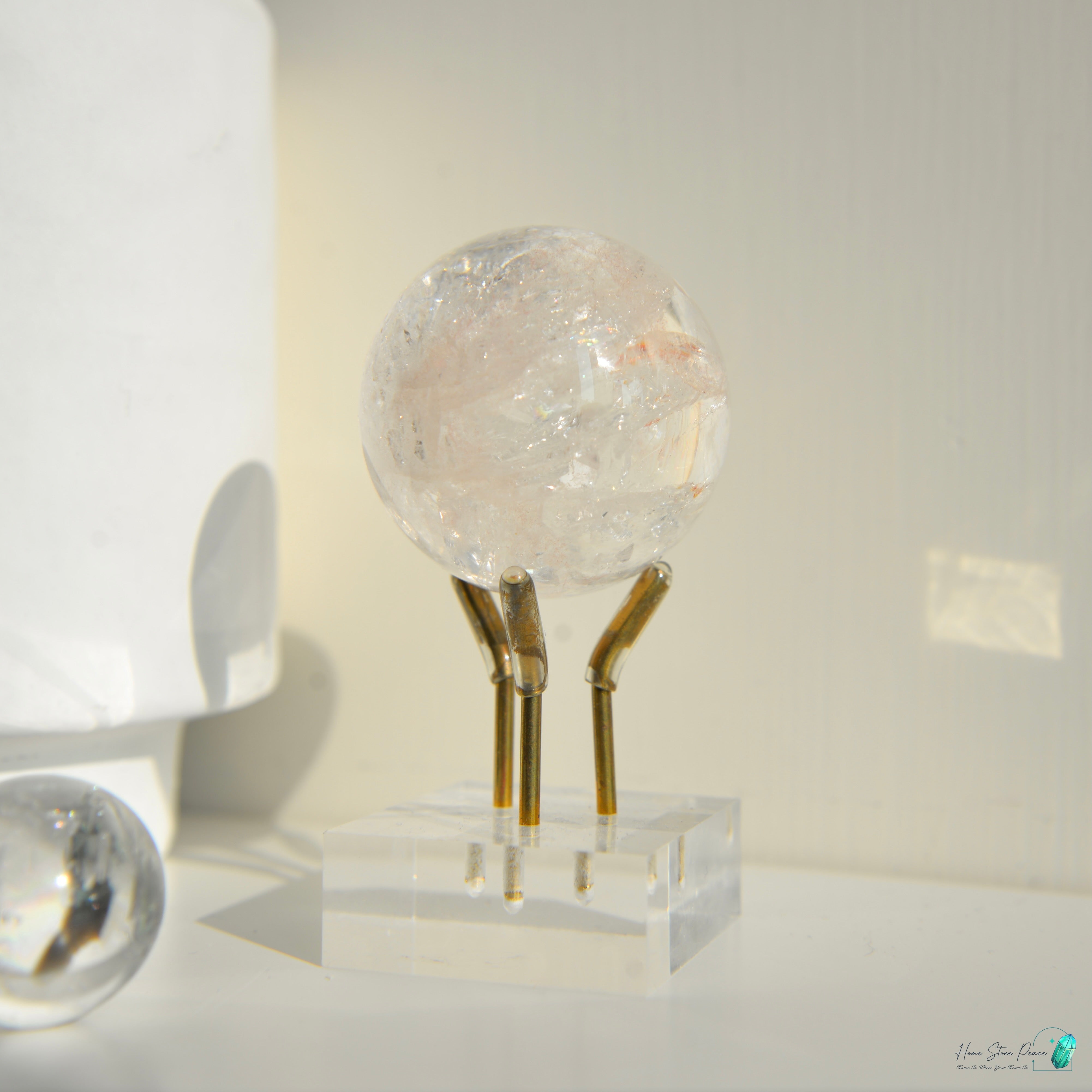 精品粉紅膠花球 Premium Pink Hematoid Sphere