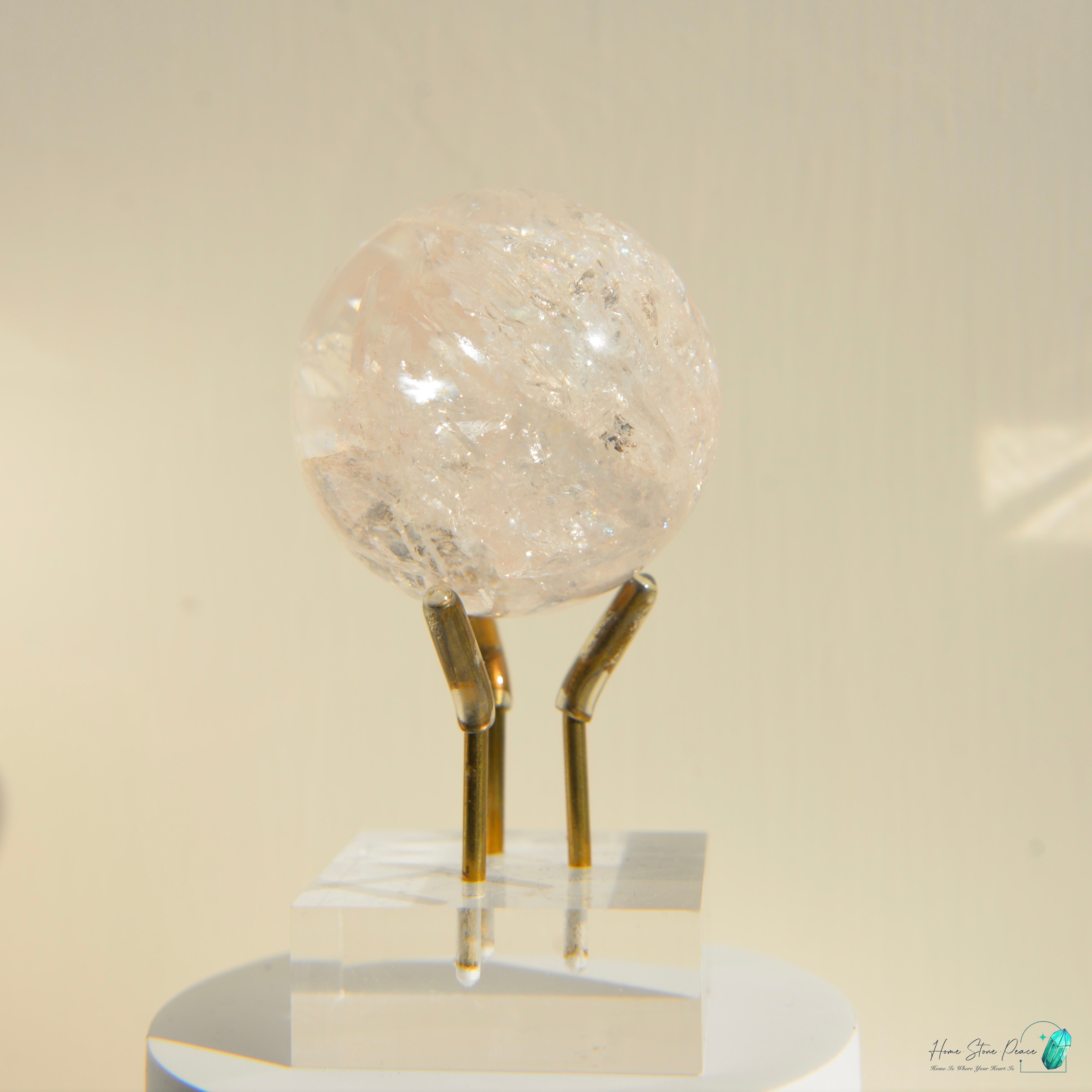 精品粉紅膠花球 Premium Pink Hematoid Sphere