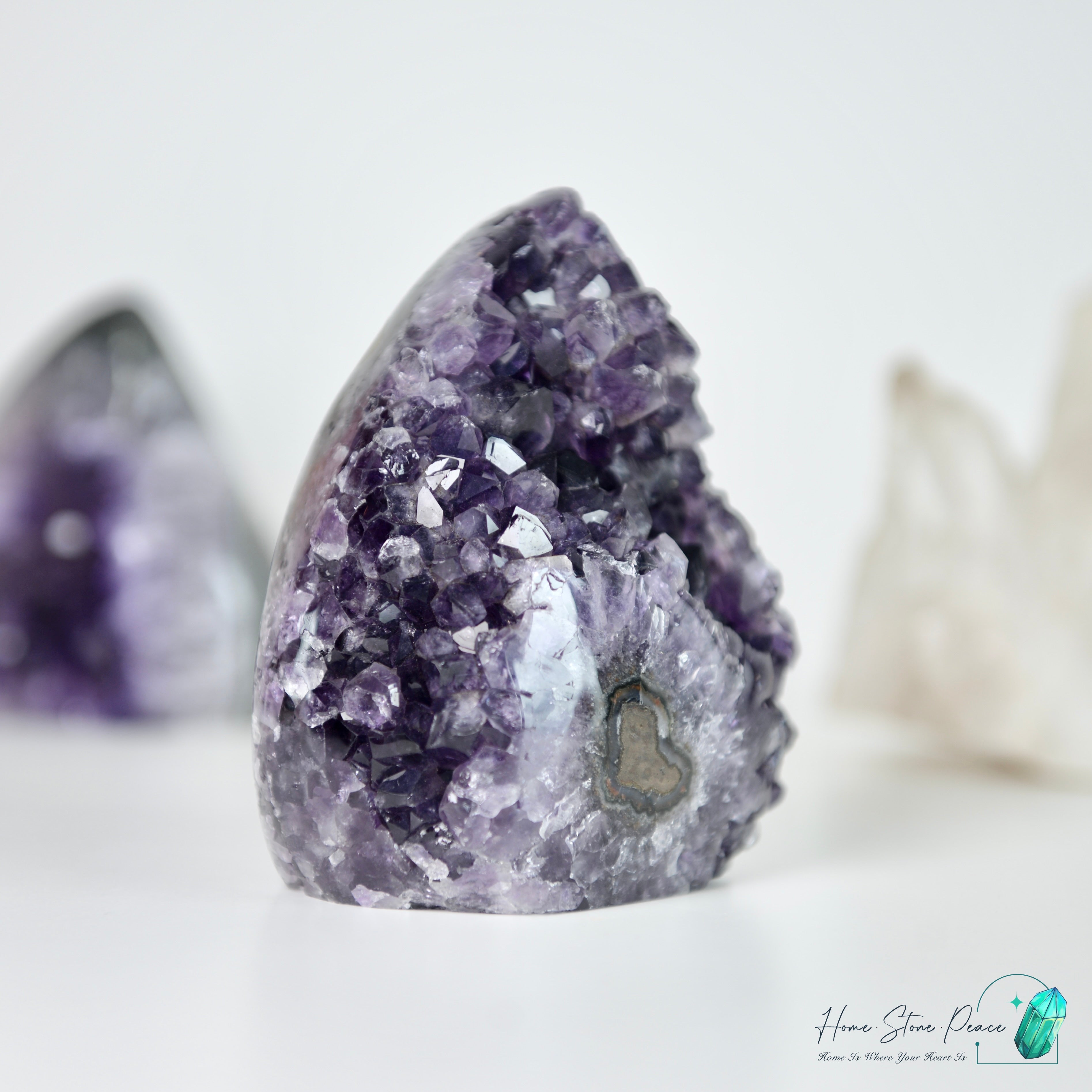 紫水晶火焰（含財眼）Amethyst Flame with Stalactite Eye