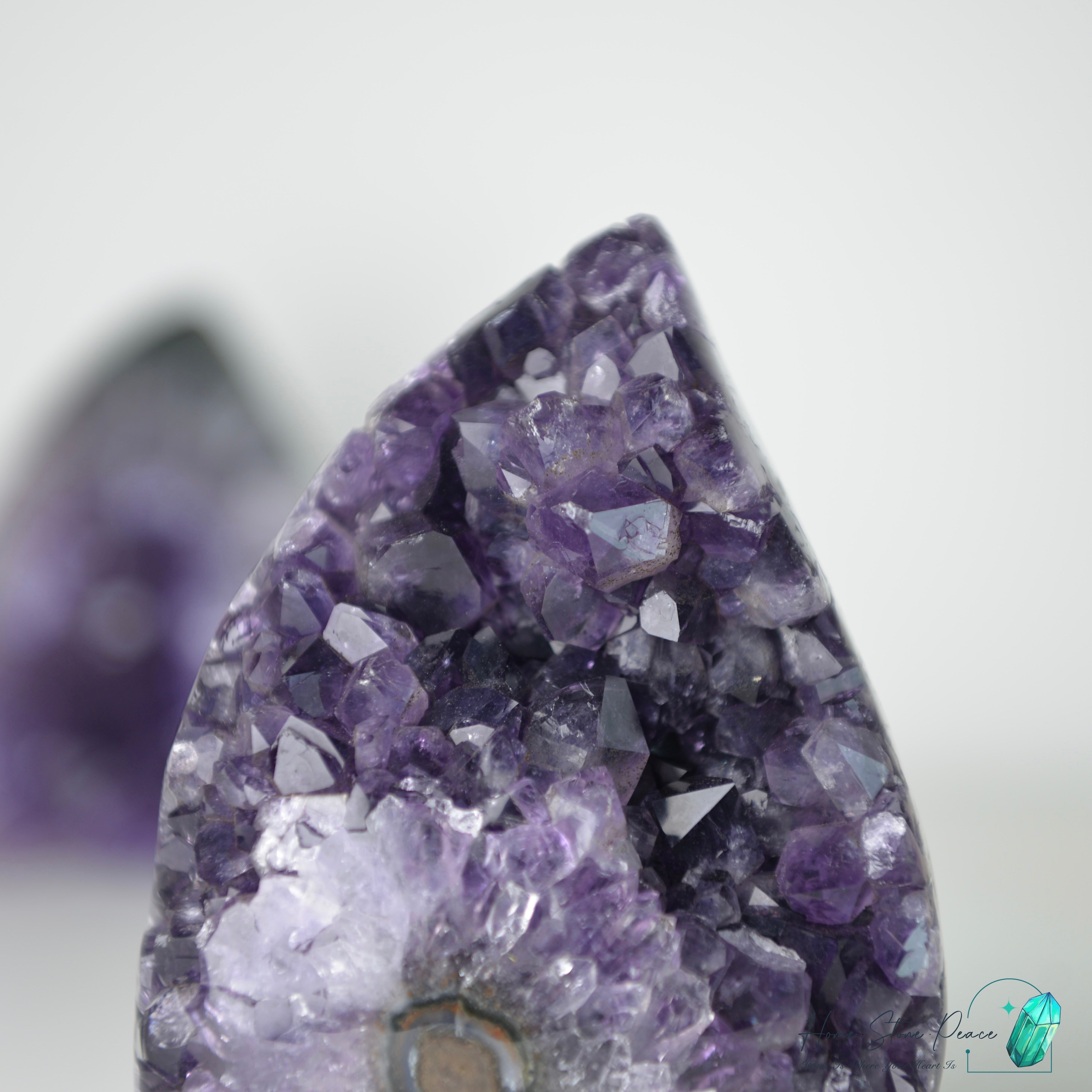 紫水晶火焰（含財眼）Amethyst Flame with Stalactite Eye