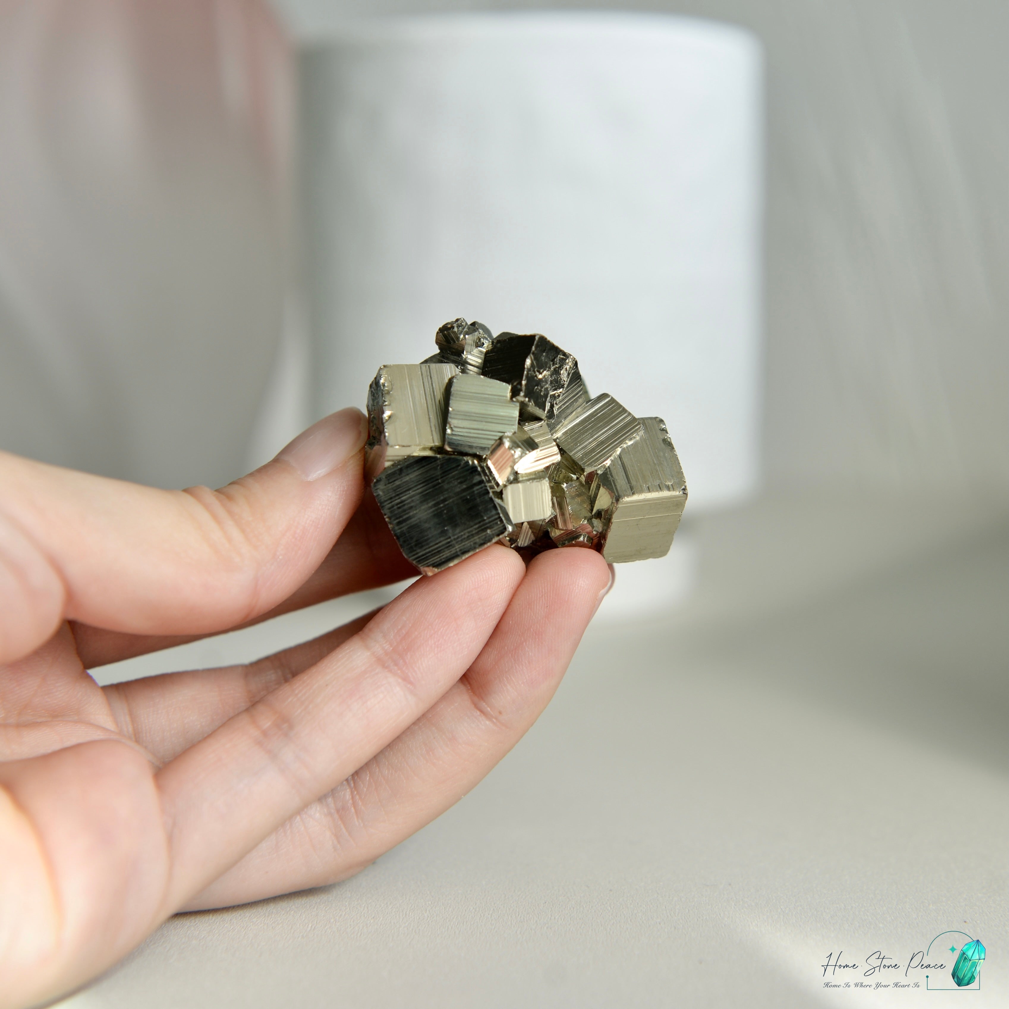 秘魯黃鐵礦 Premium Peruvian Pyrite Cluster