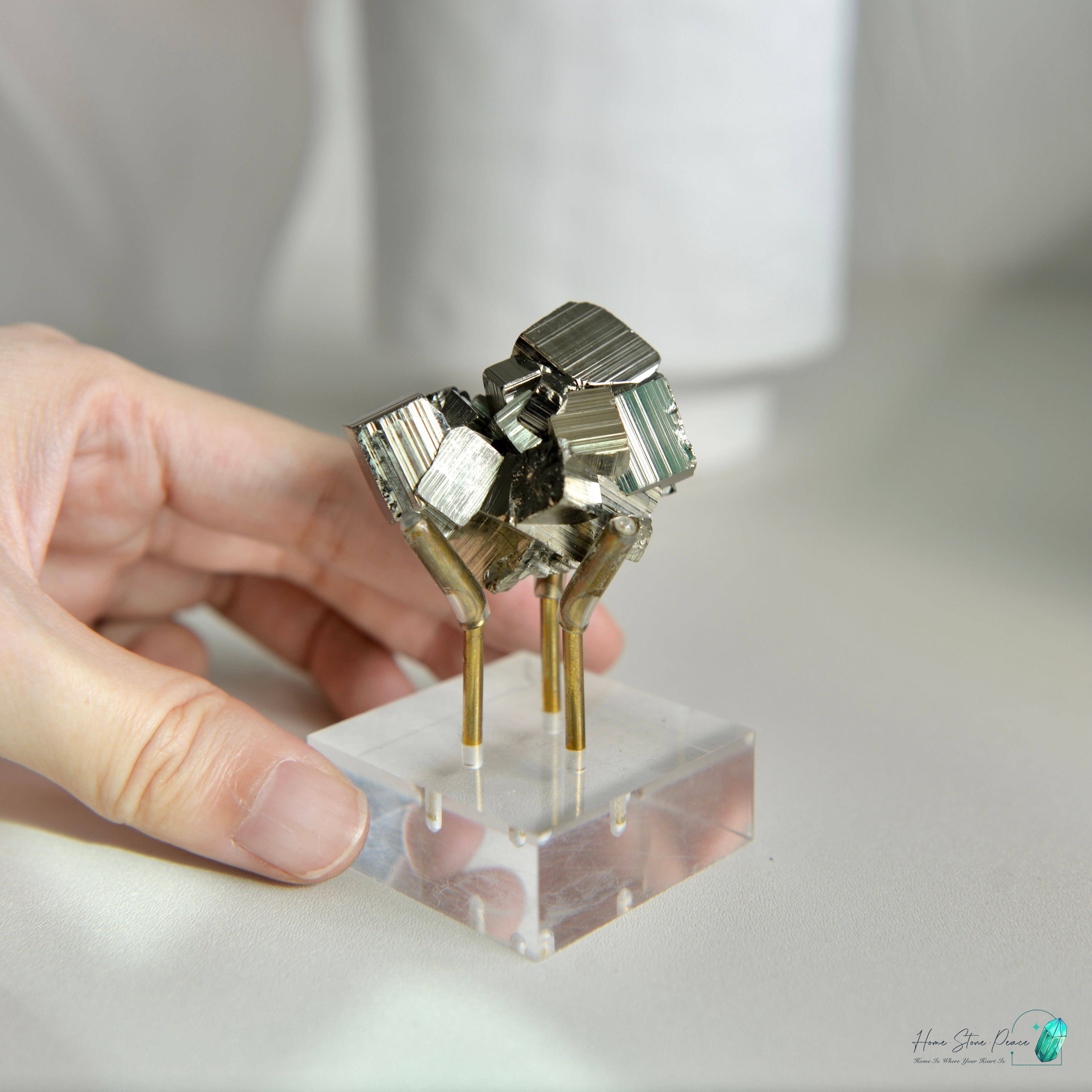 秘魯黃鐵礦 Premium Peruvian Pyrite Cluster