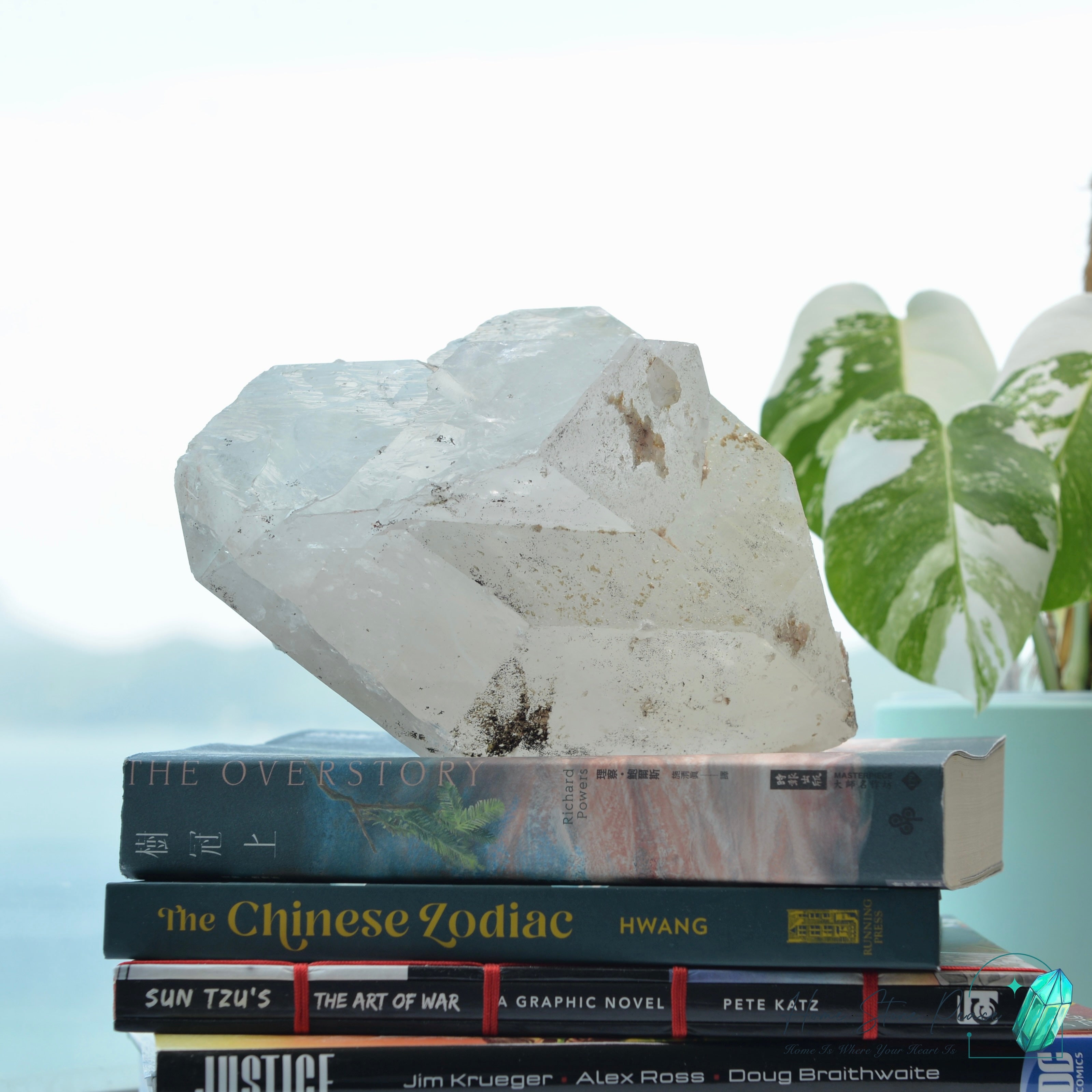 原皮西藏雙尖白水晶 生チベットダブルターミネートホワイトクォーツ