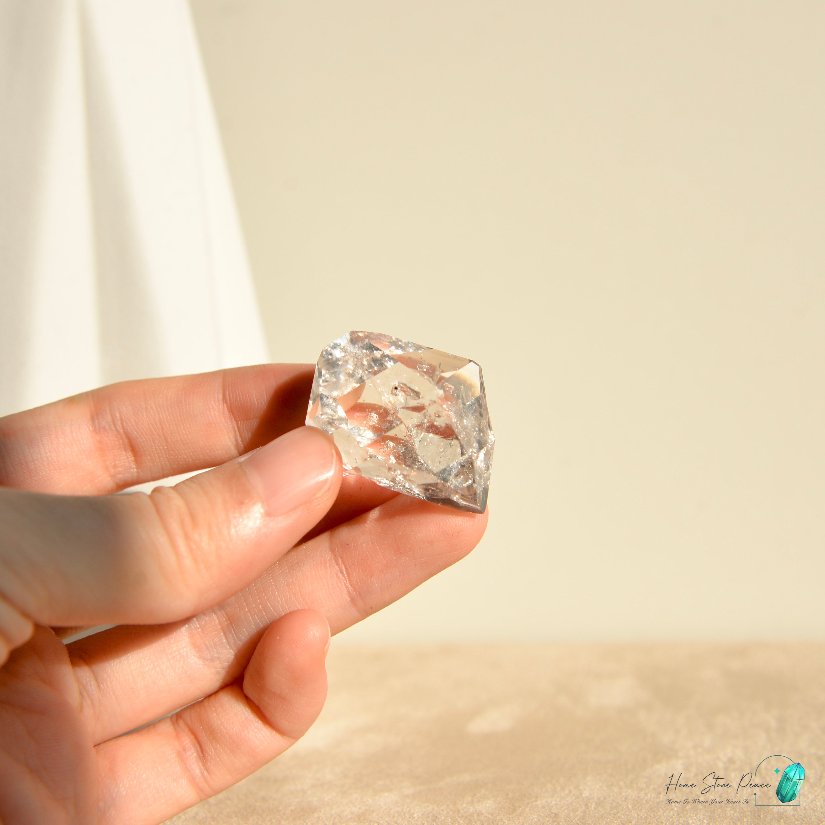 美國紐約赫基蒙鑽石 Gem-quality New York Herkimer Diamond