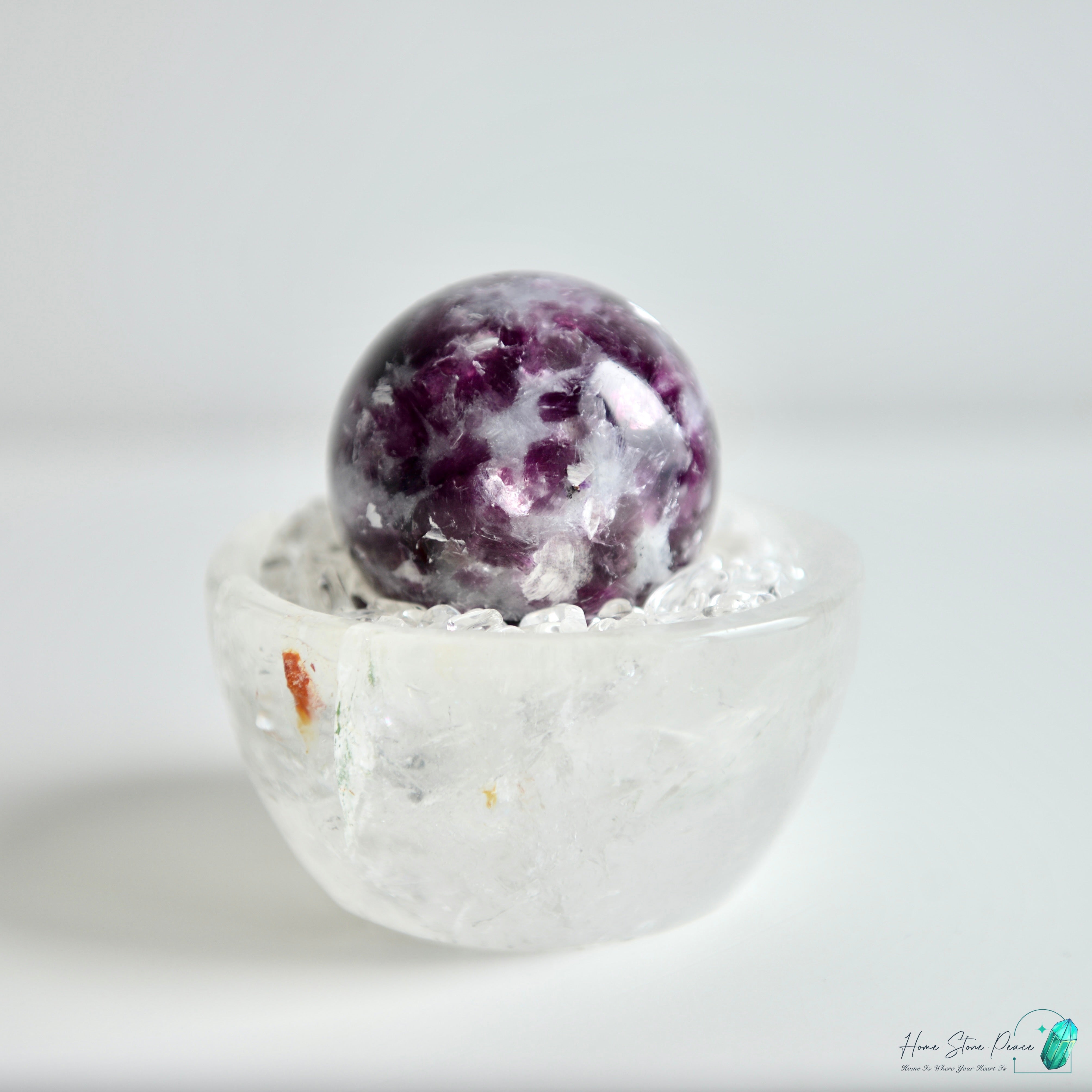 紫雲母球 Purple Mica Sphere