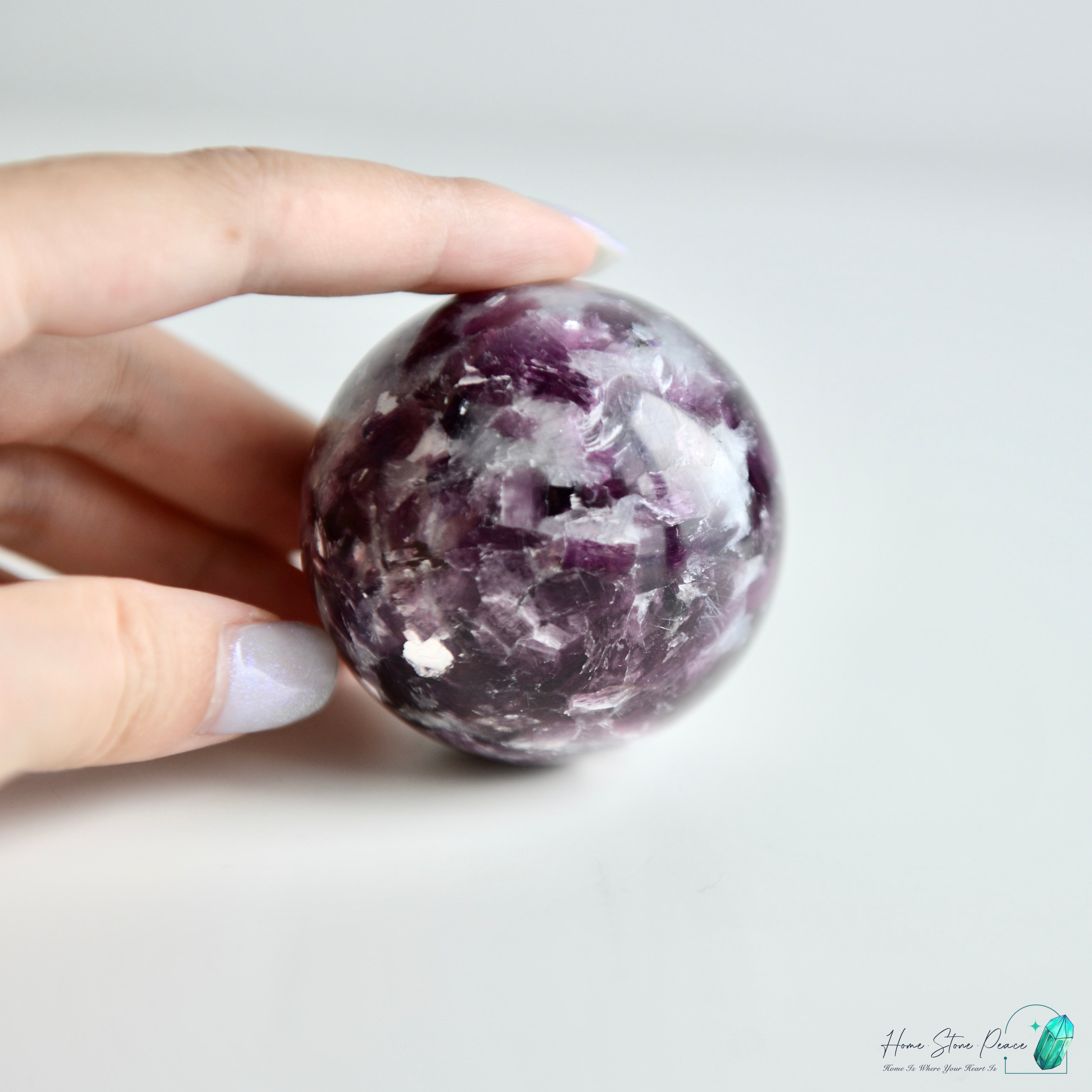 紫雲母球 Purple Mica Sphere