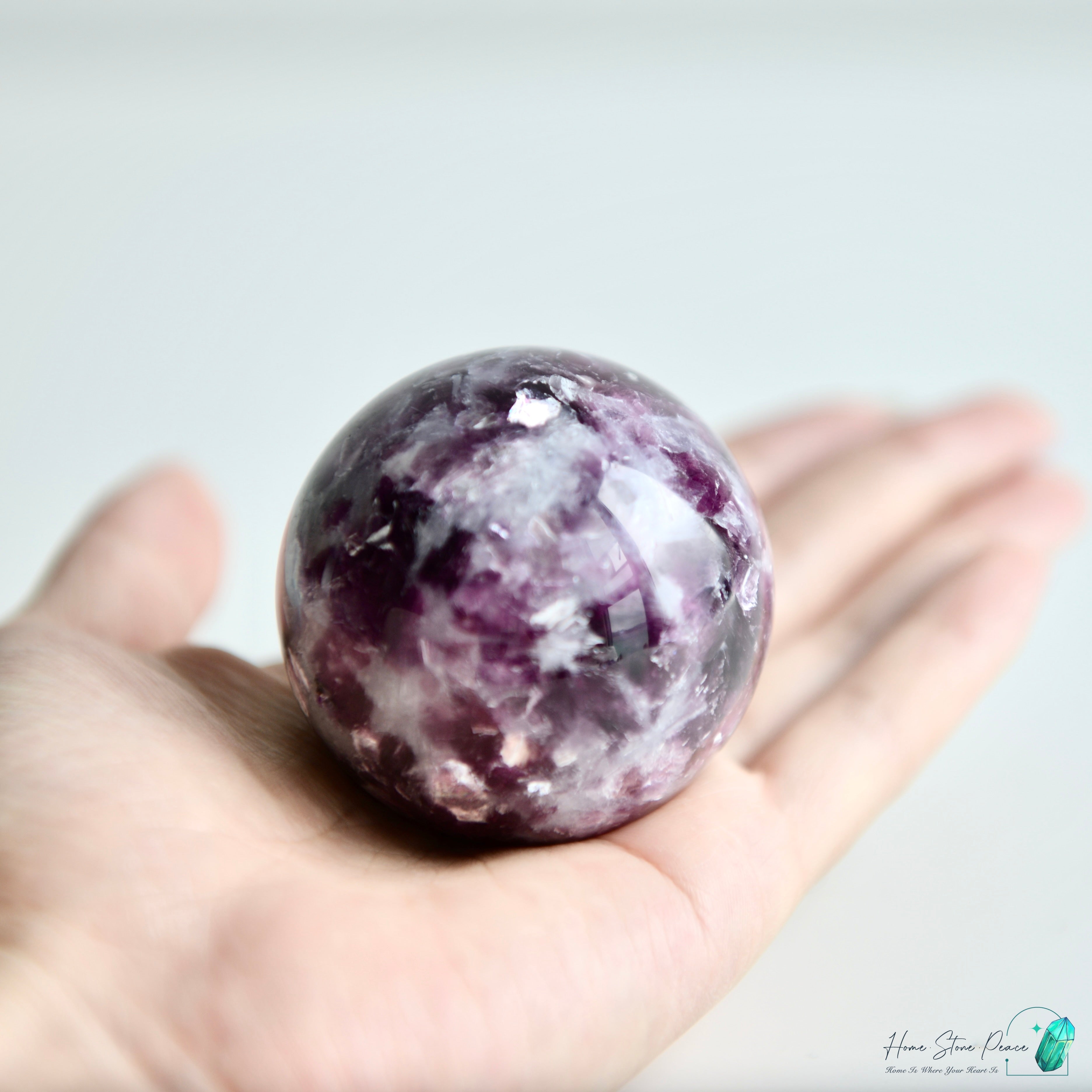 紫雲母球 Purple Mica Sphere
