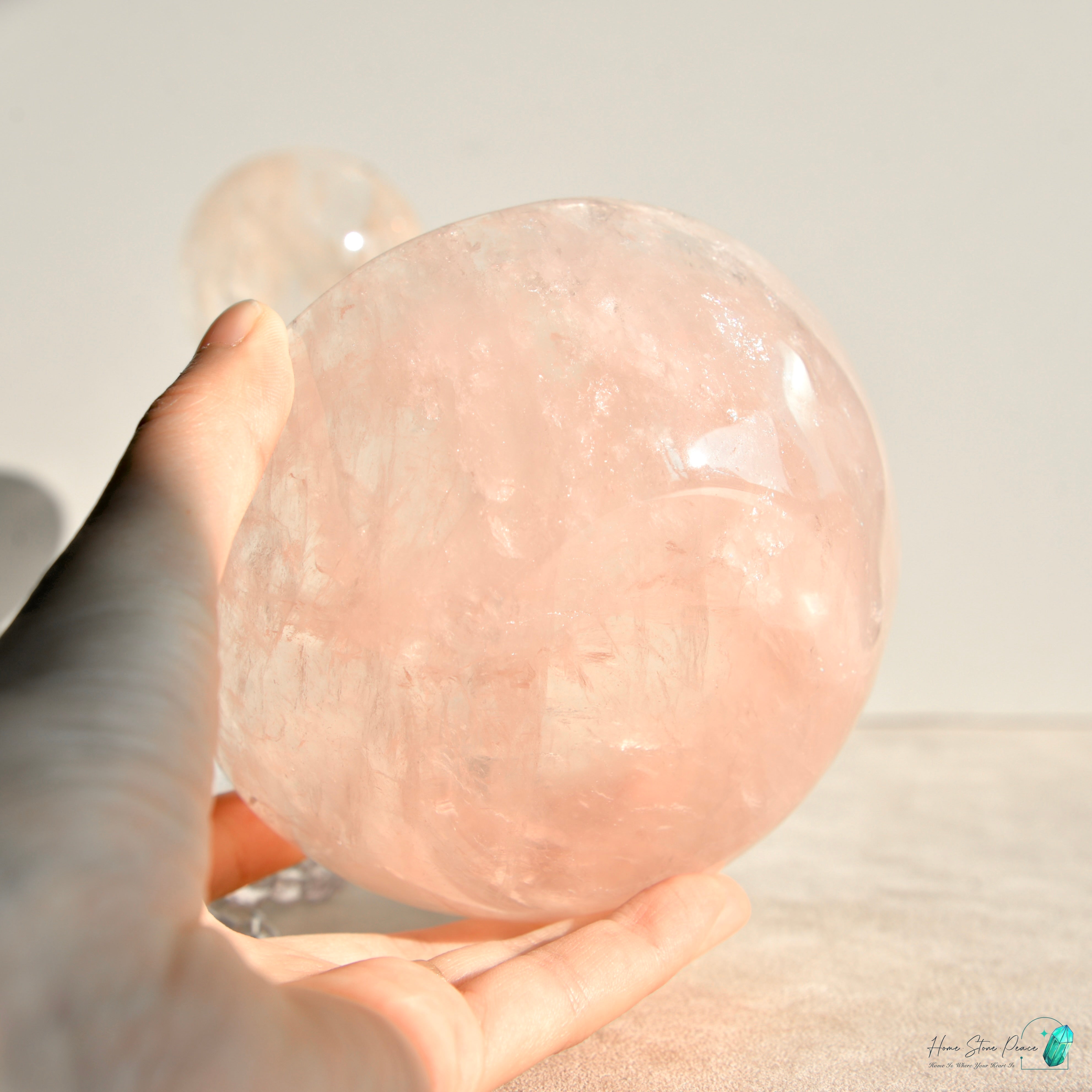 粉紅水晶碗 Rose Quartz Bowl