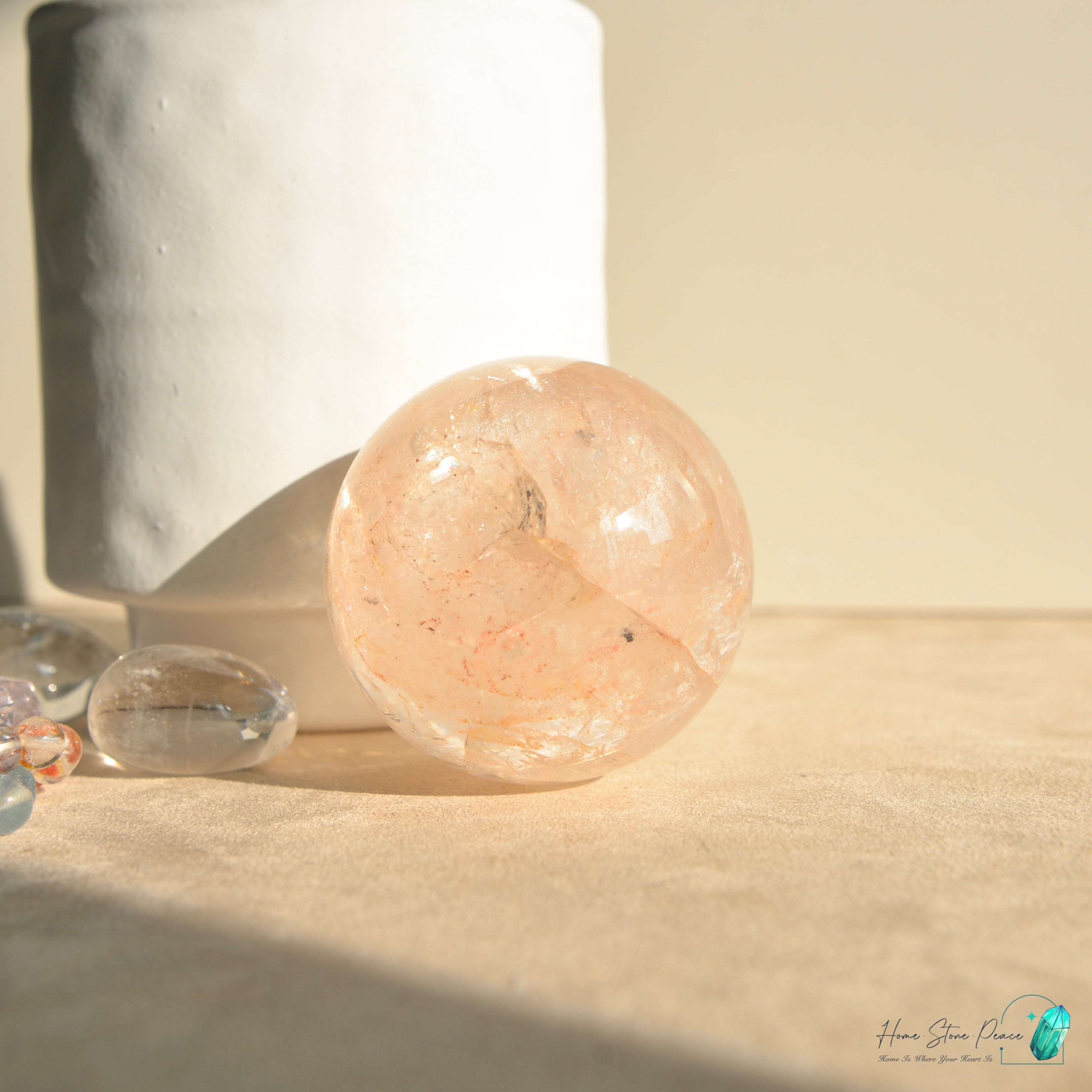 精品粉紅膠花球 Premium Pink Hematoid Sphere