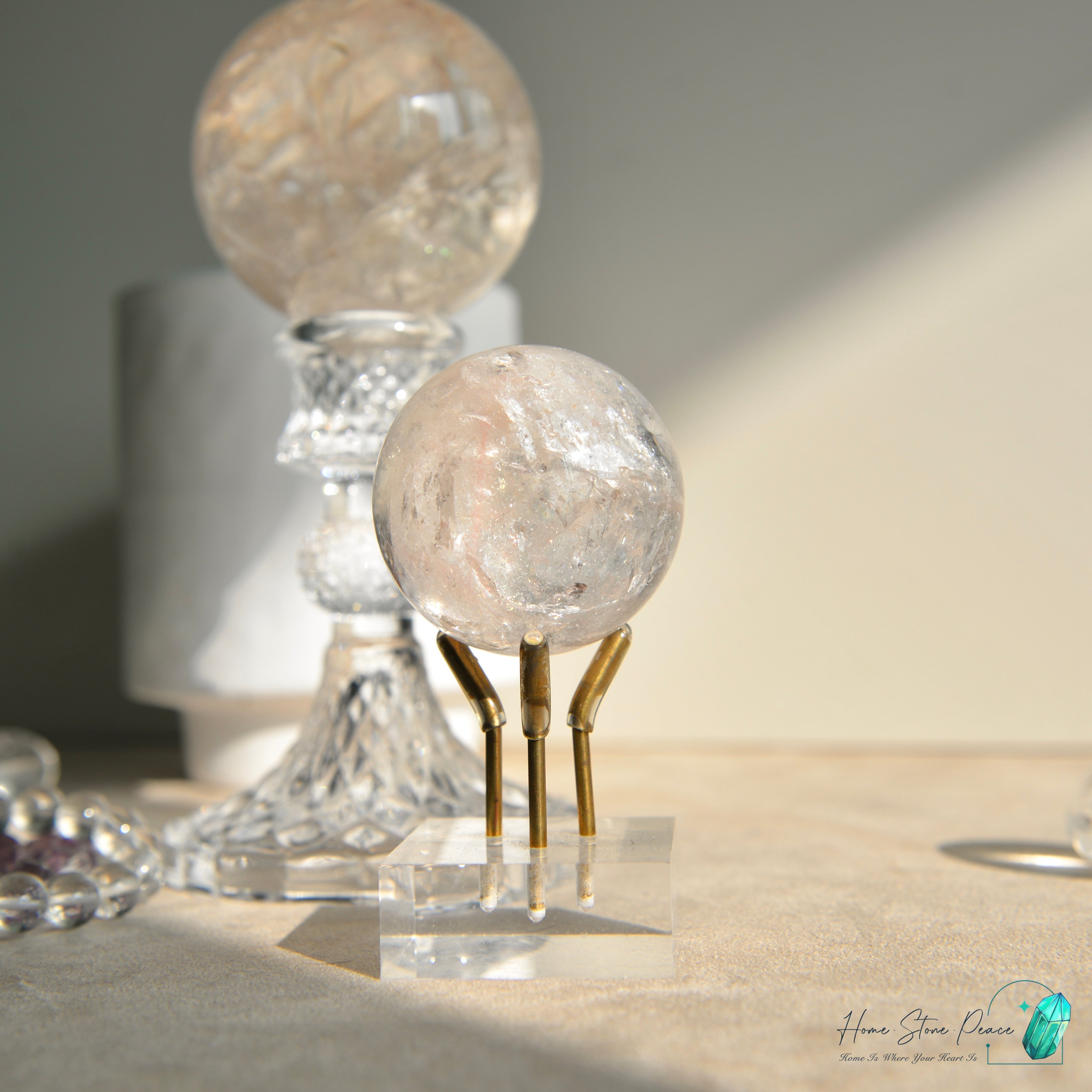 精品粉紅膠花球 Premium Pink Hematoid Sphere