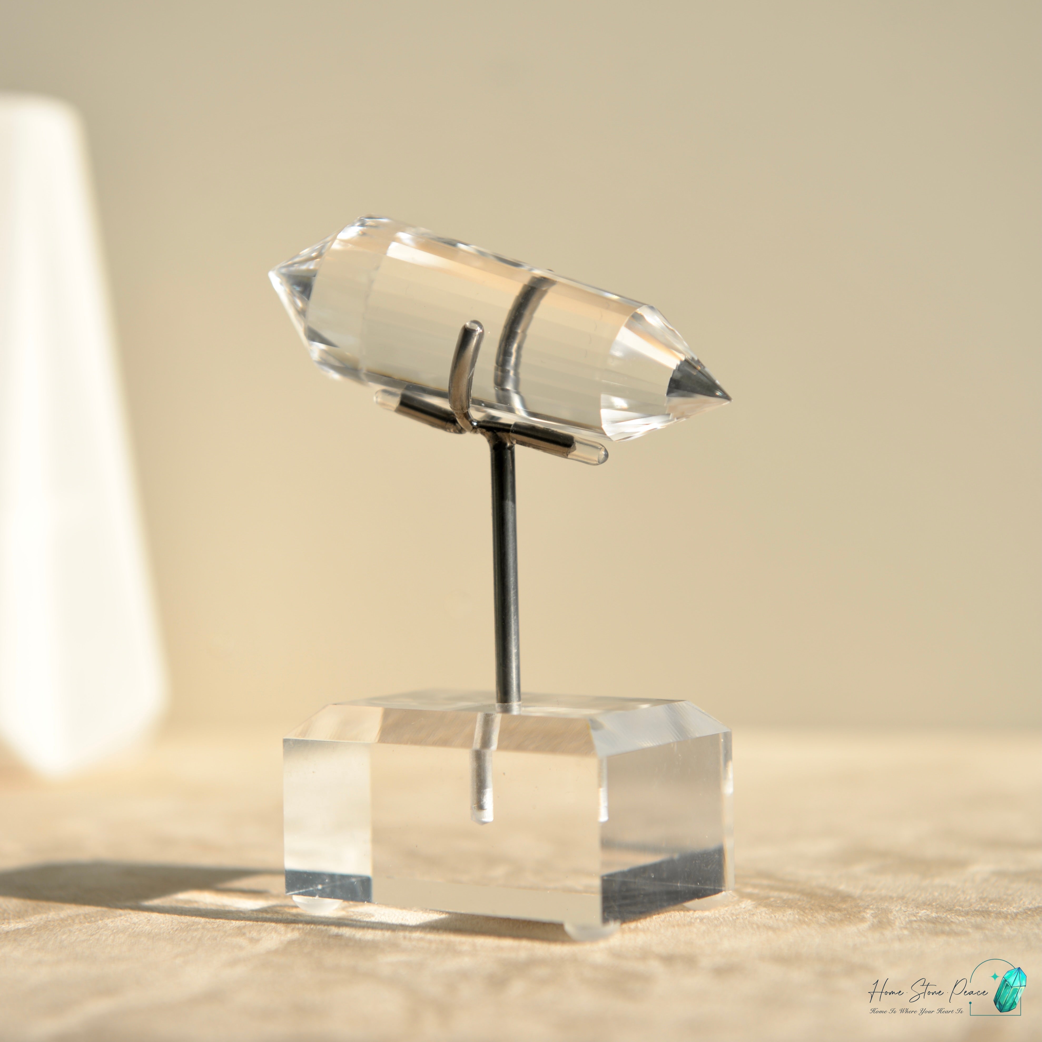 純手工沃格爾白水晶 (24面) Handcrafted Clear Quartz Vogel Cut (24 sides)