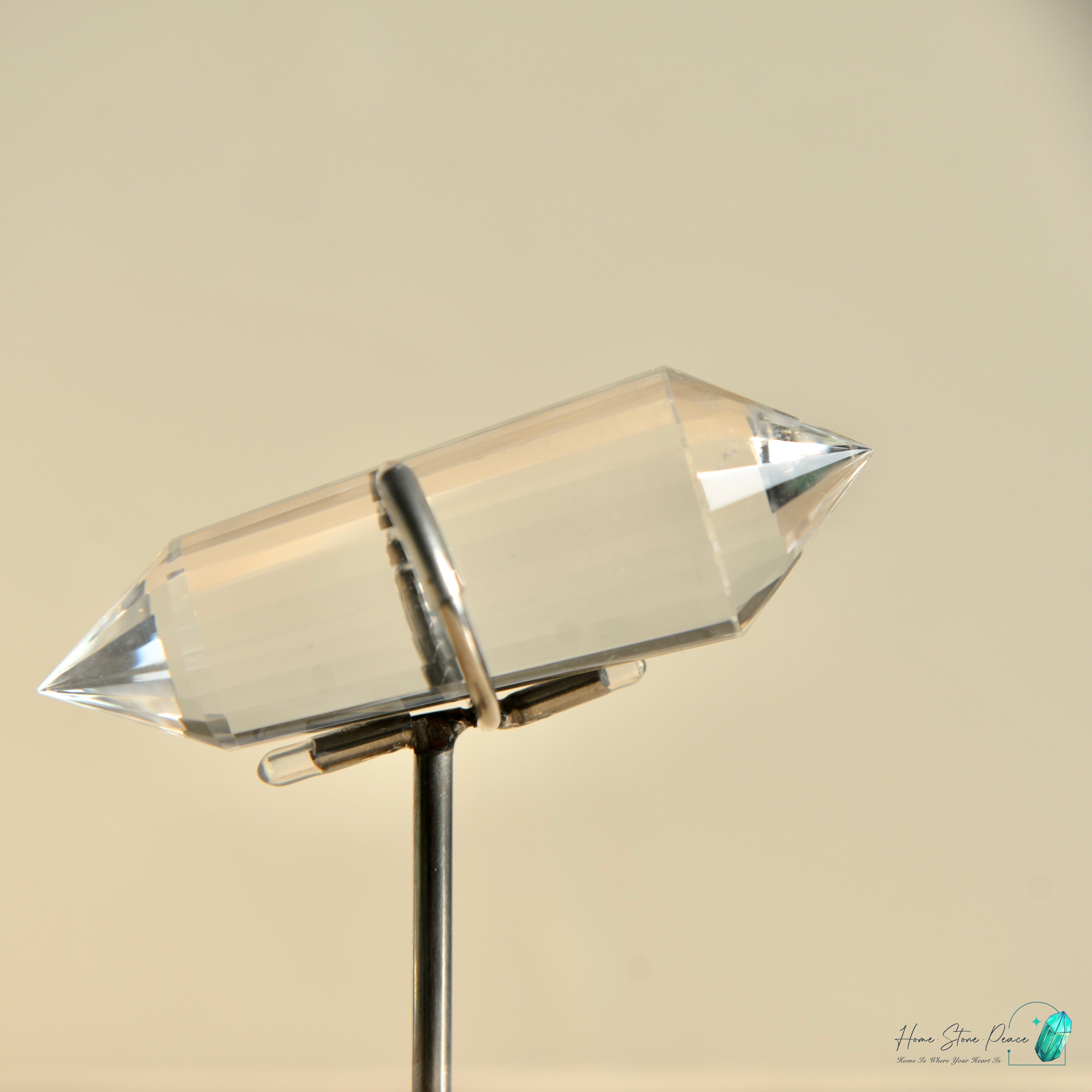 純手工沃格爾白水晶 (24面) Handcrafted Clear Quartz Vogel Cut (24 sides)