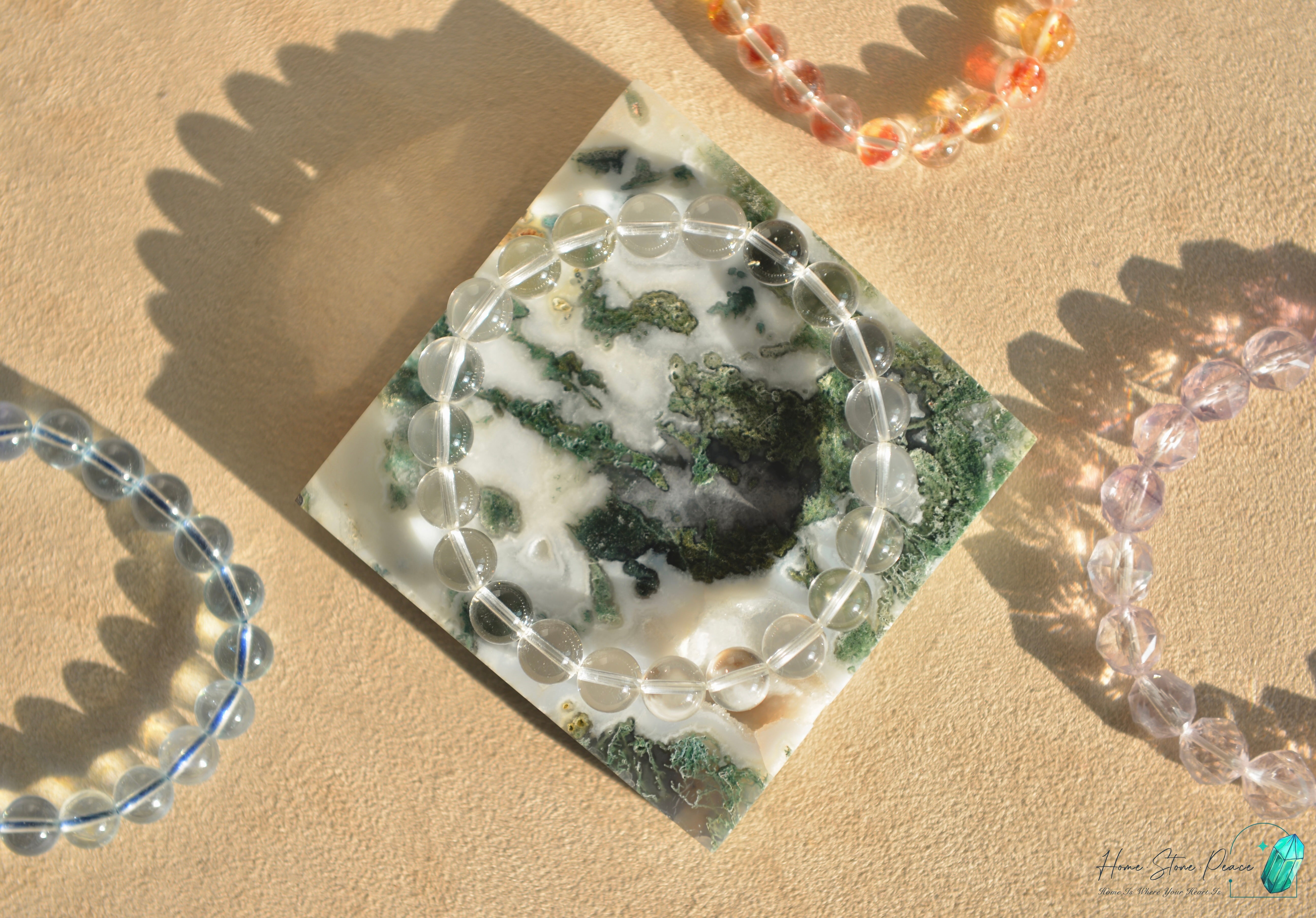 水草瑪瑙片 Moss Agate Slab