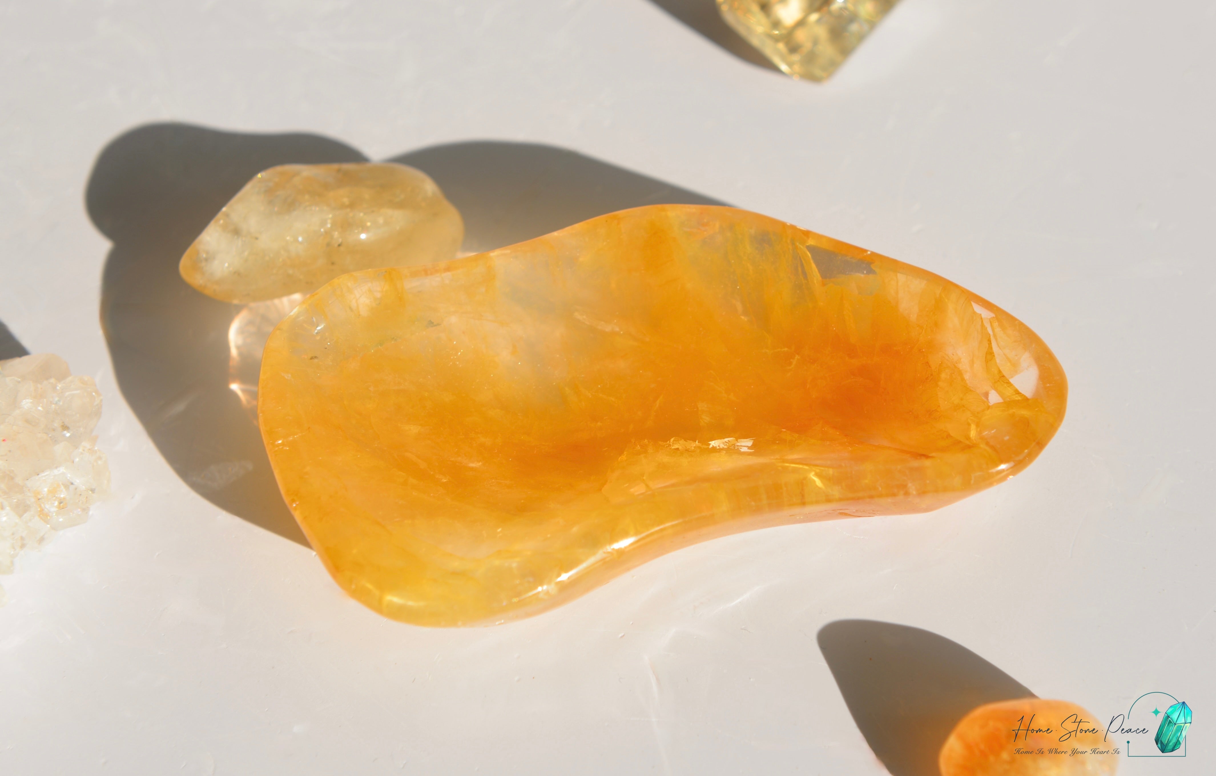 黃金療癒者水晶小碟 Golden Healer Trinket Dish