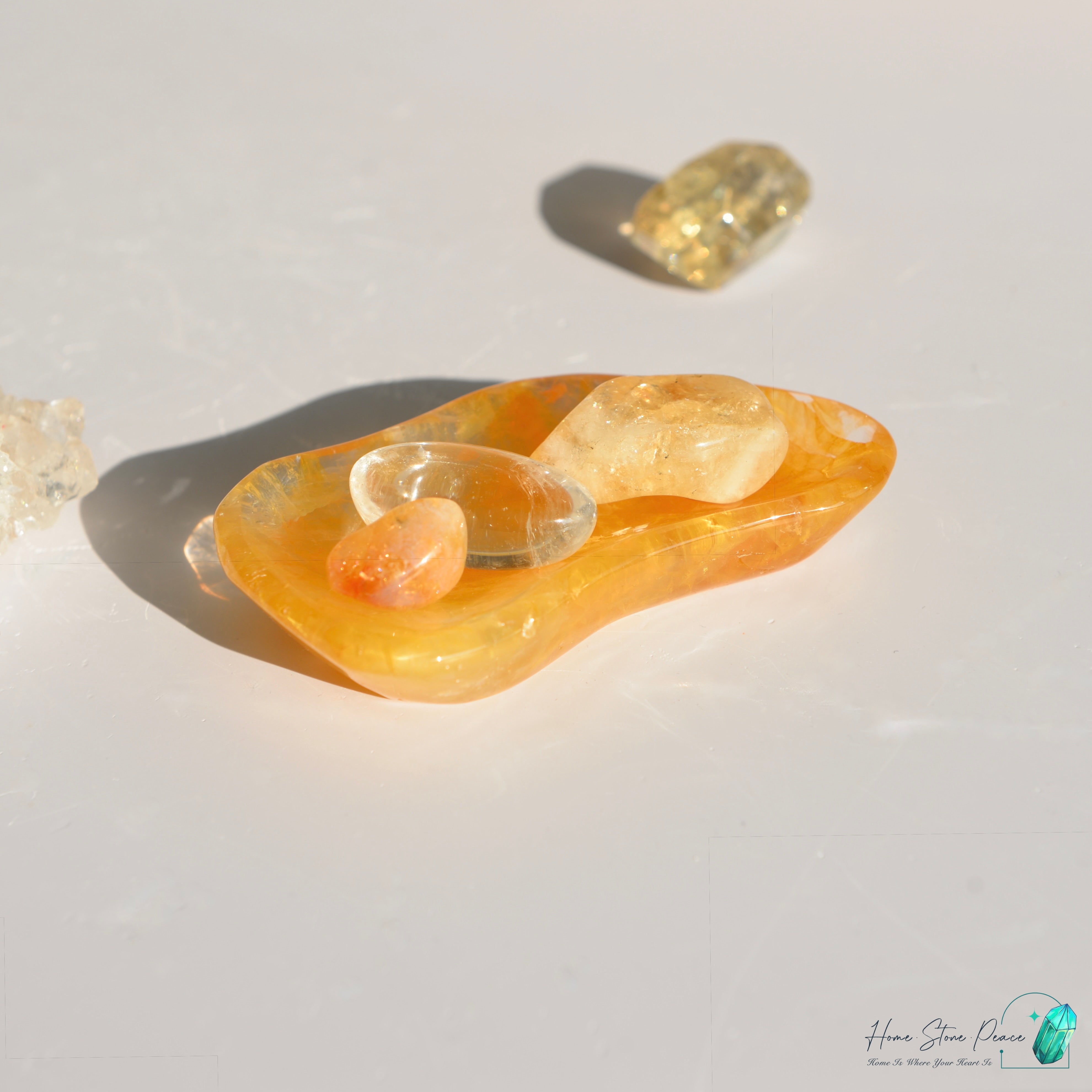 黃金療癒者水晶小碟 Golden Healer Trinket Dish