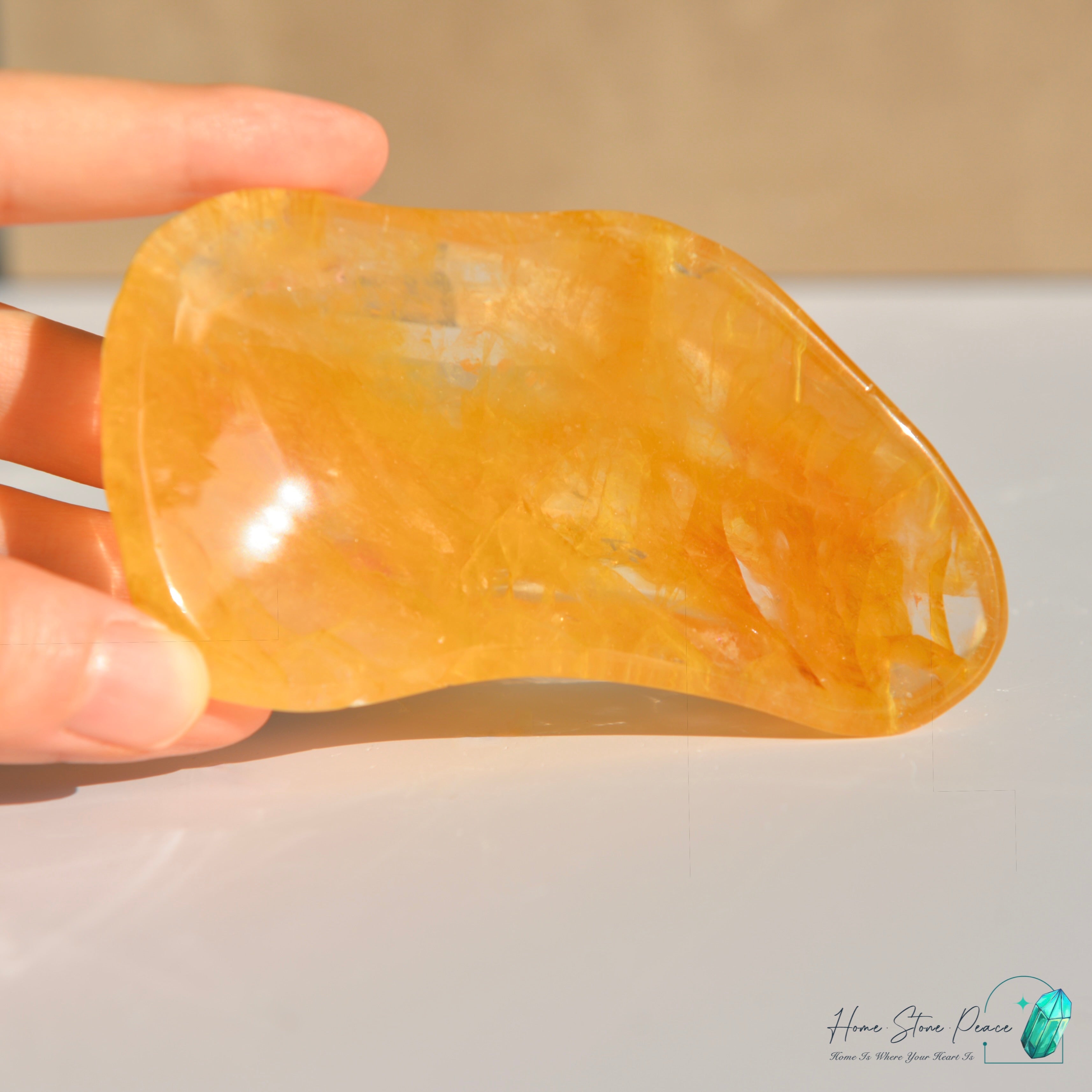 黃金療癒者水晶小碟 Golden Healer Trinket Dish