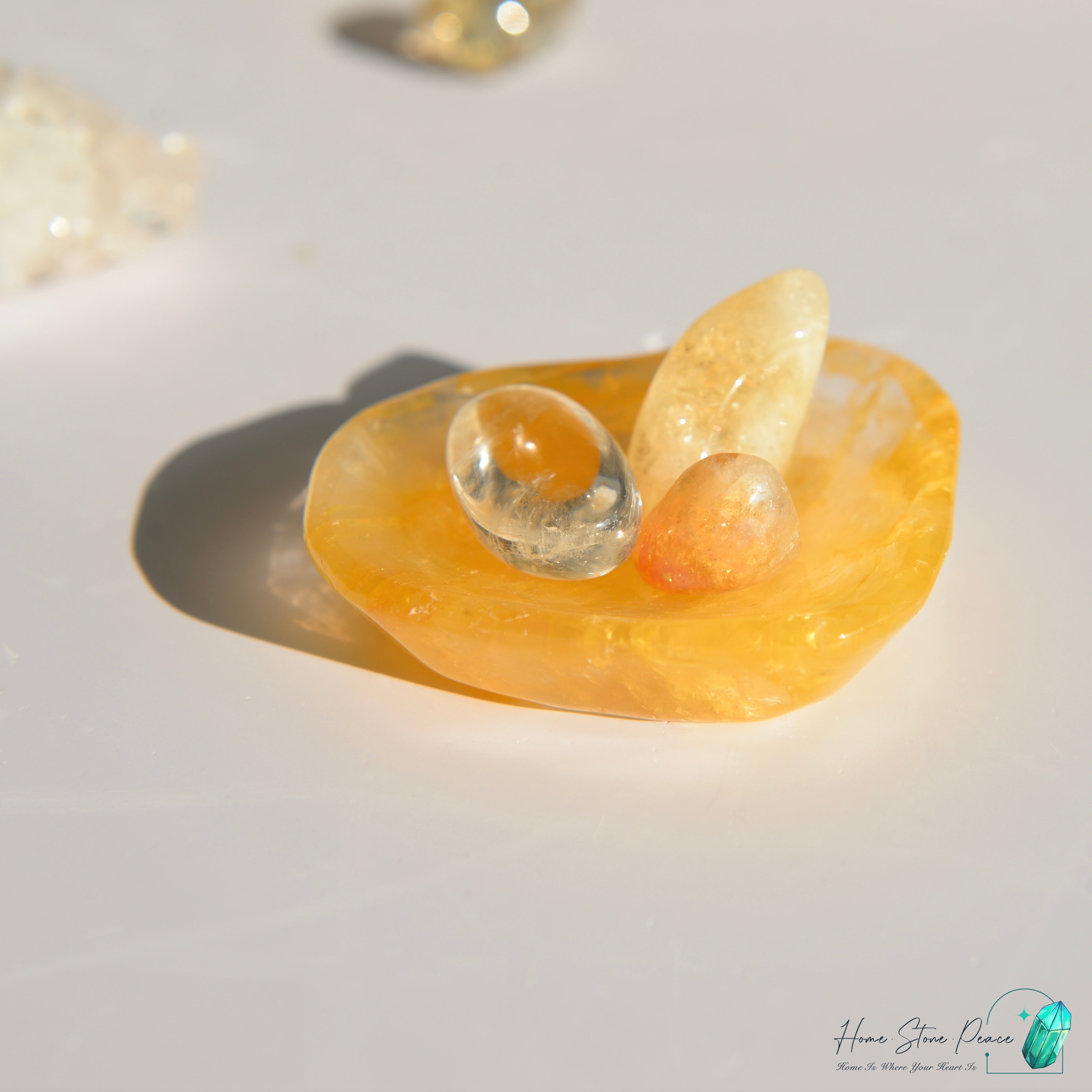 黃金療癒者水晶小碟 Golden Healer Trinket Dish