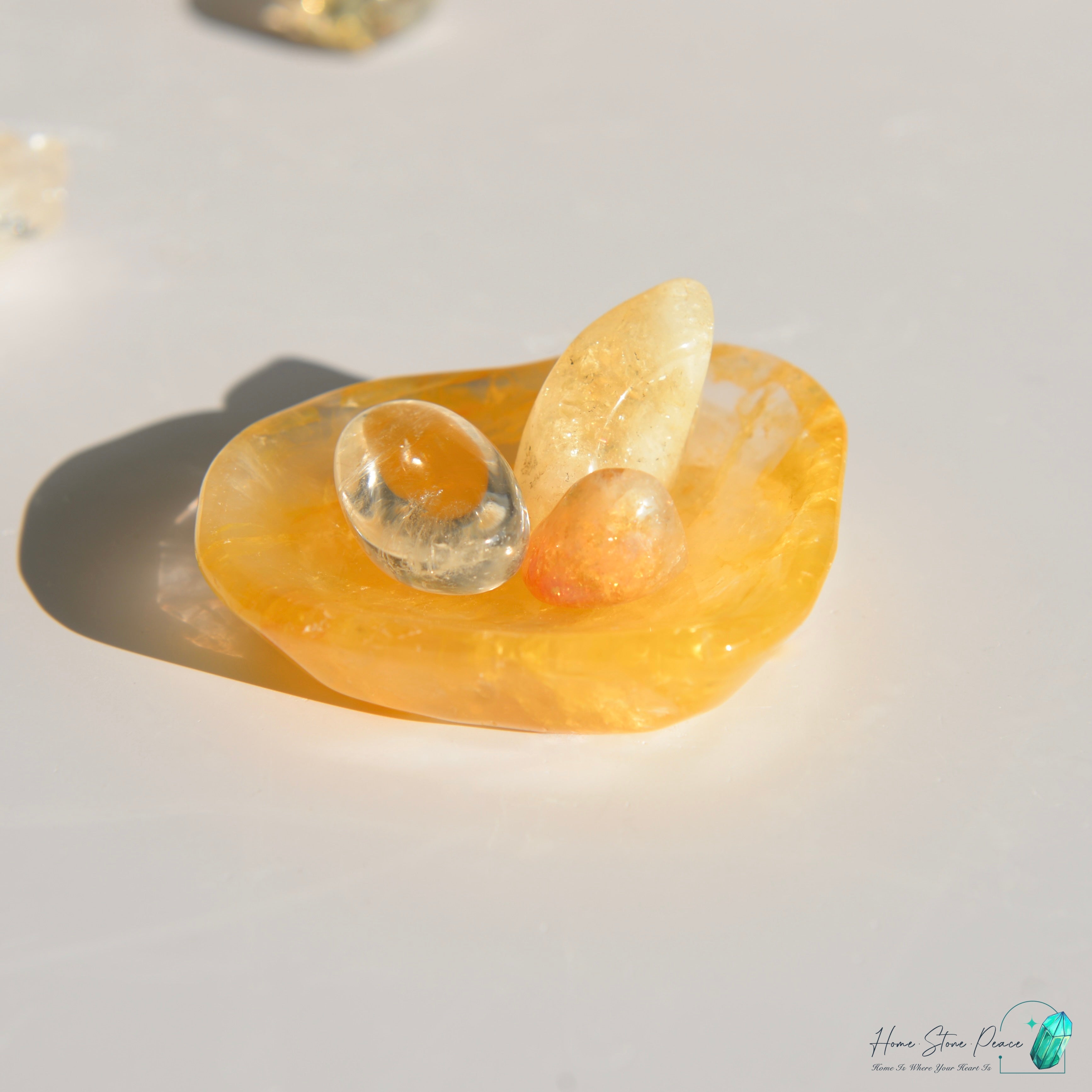 黃金療癒者水晶小碟 Golden Healer Trinket Dish