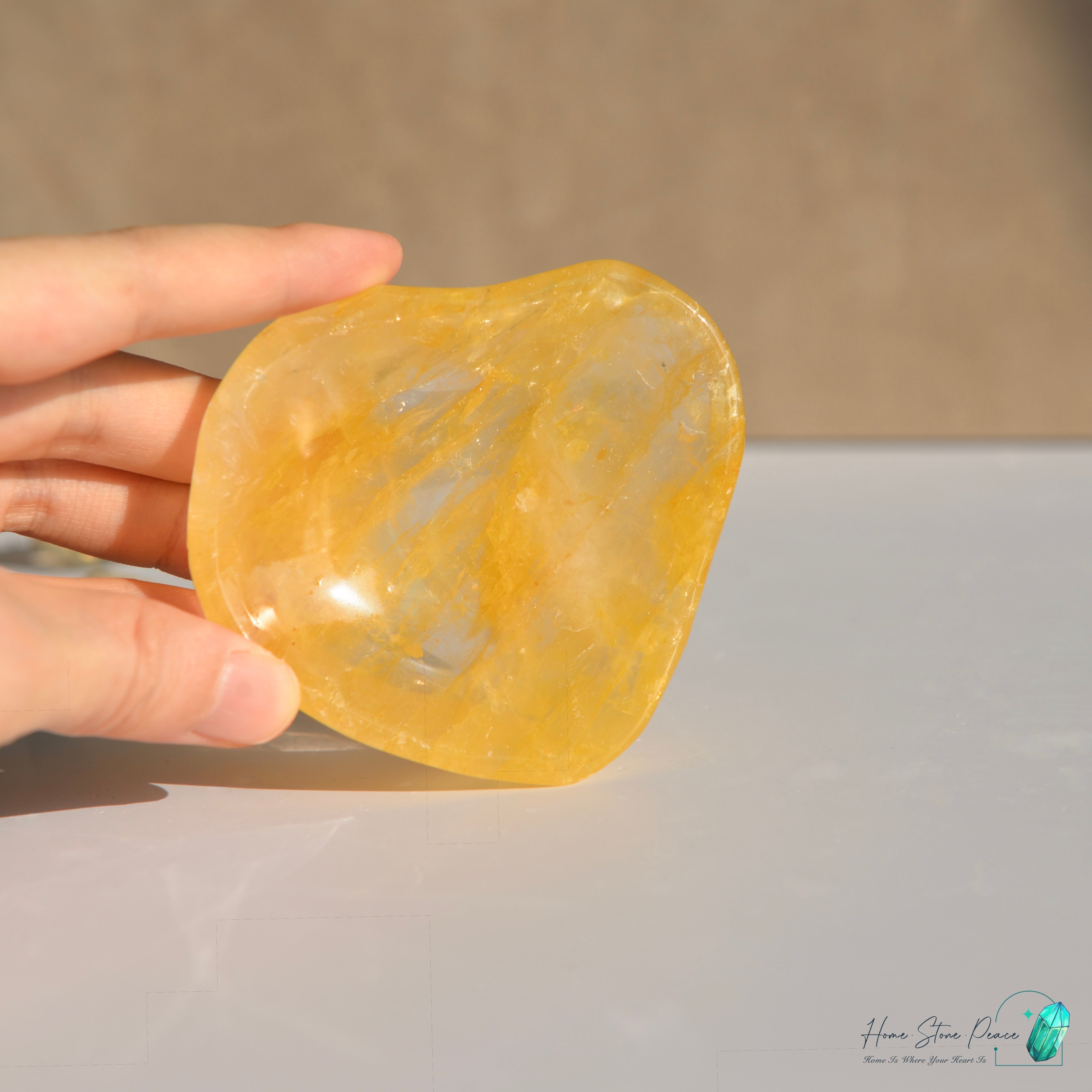 黃金療癒者水晶小碟 Golden Healer Trinket Dish