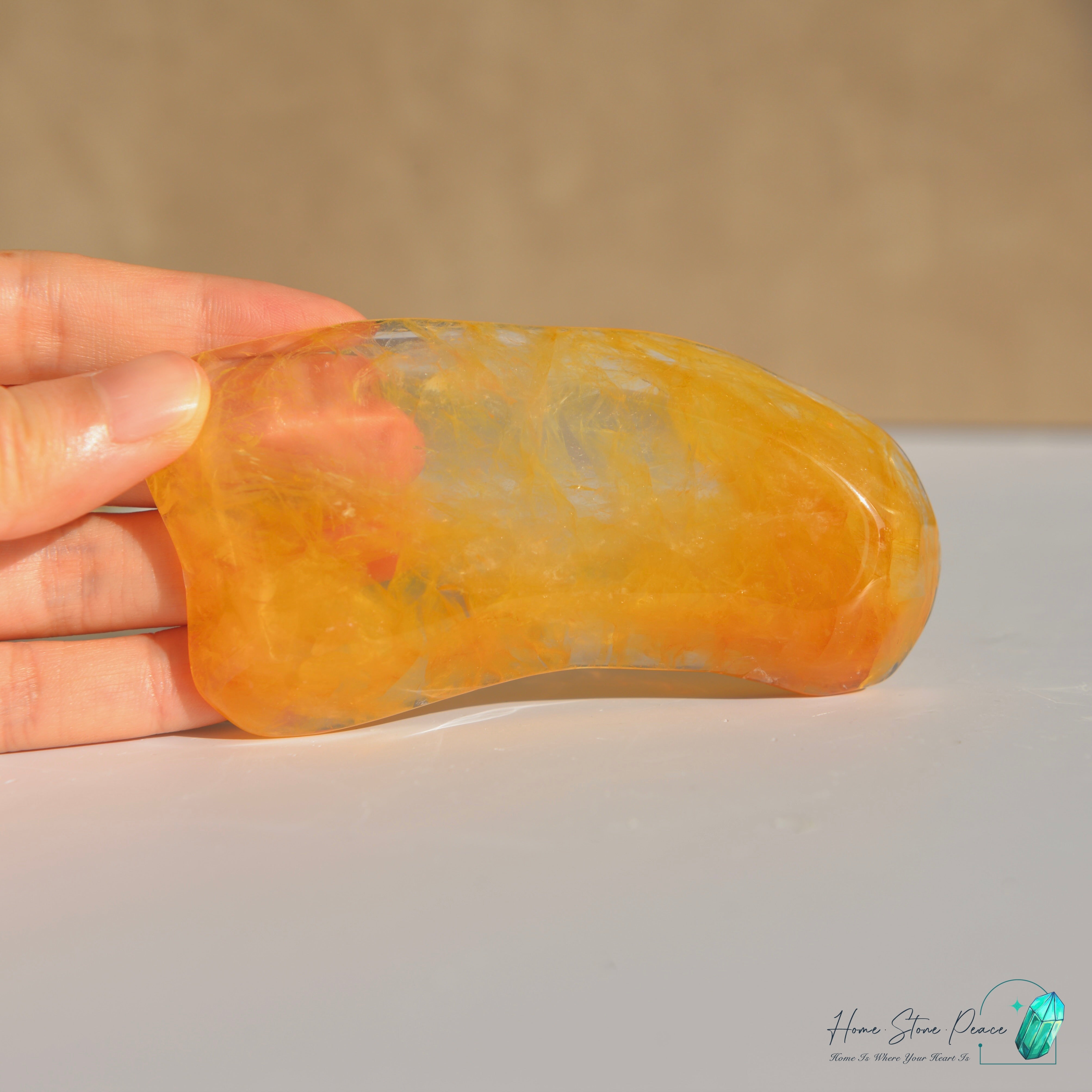 黃金療癒者水晶小碟 Golden Healer Trinket Dish