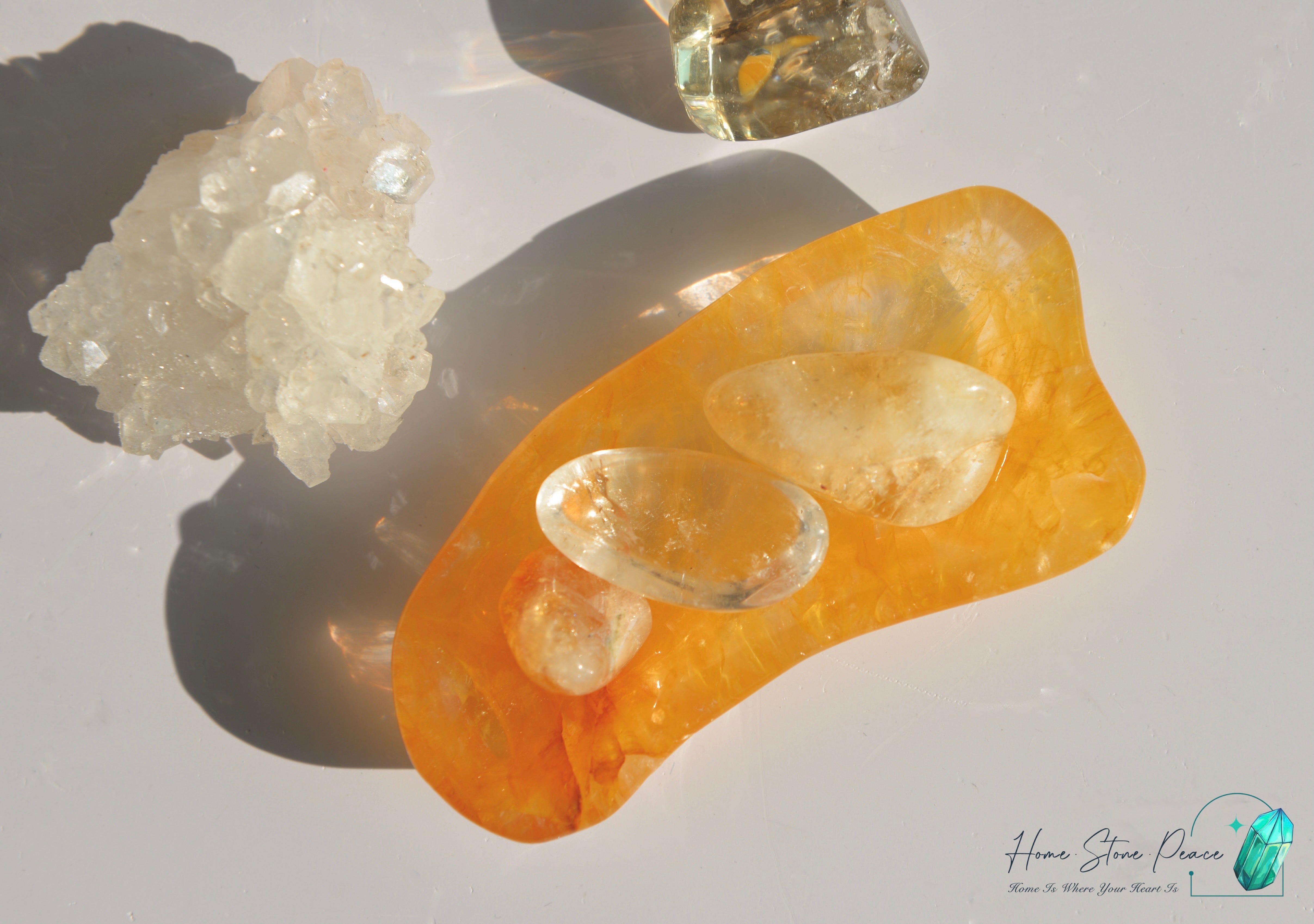 黃金療癒者水晶小碟 Golden Healer Trinket Dish