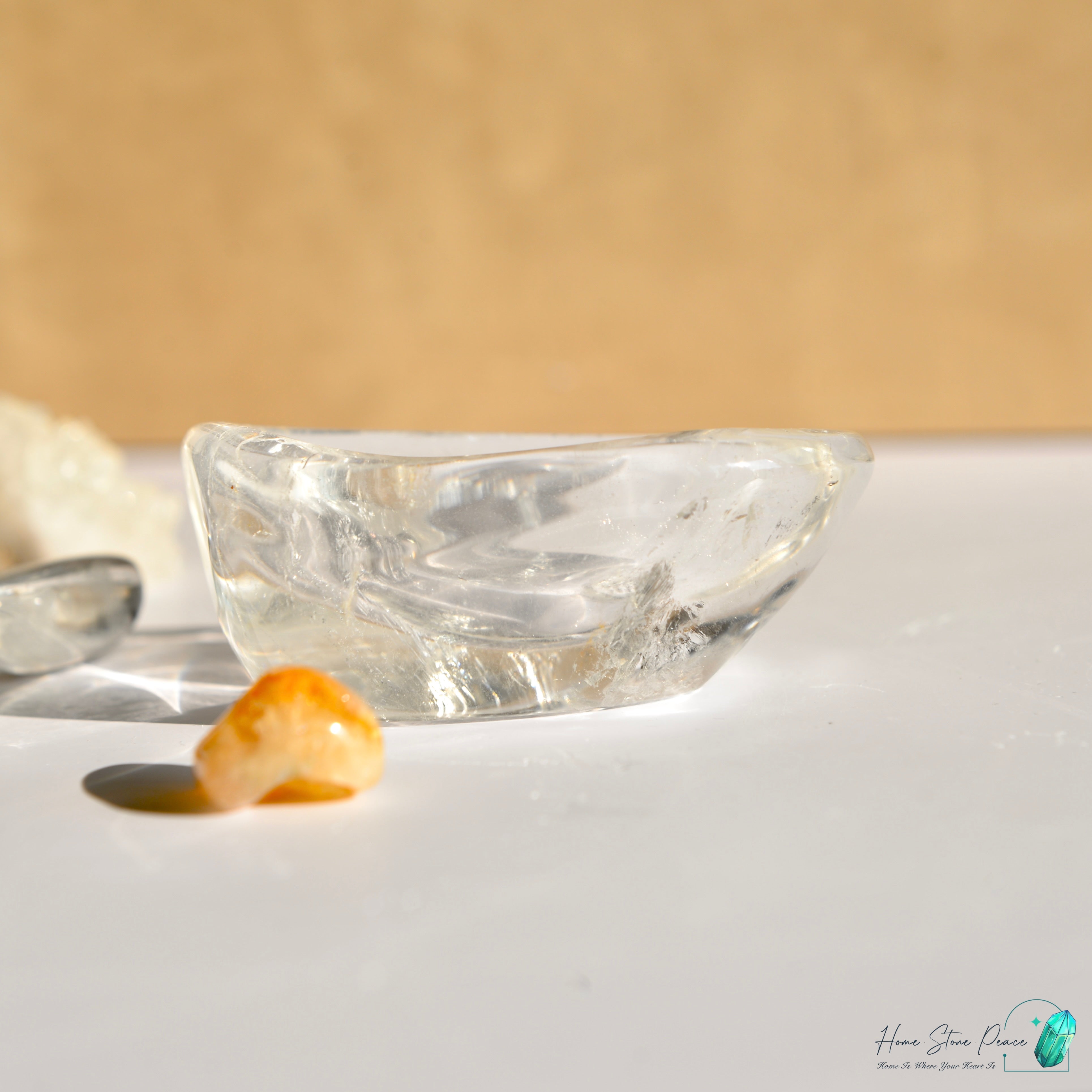 白水晶小碟 Clear Quartz Trinket Dish