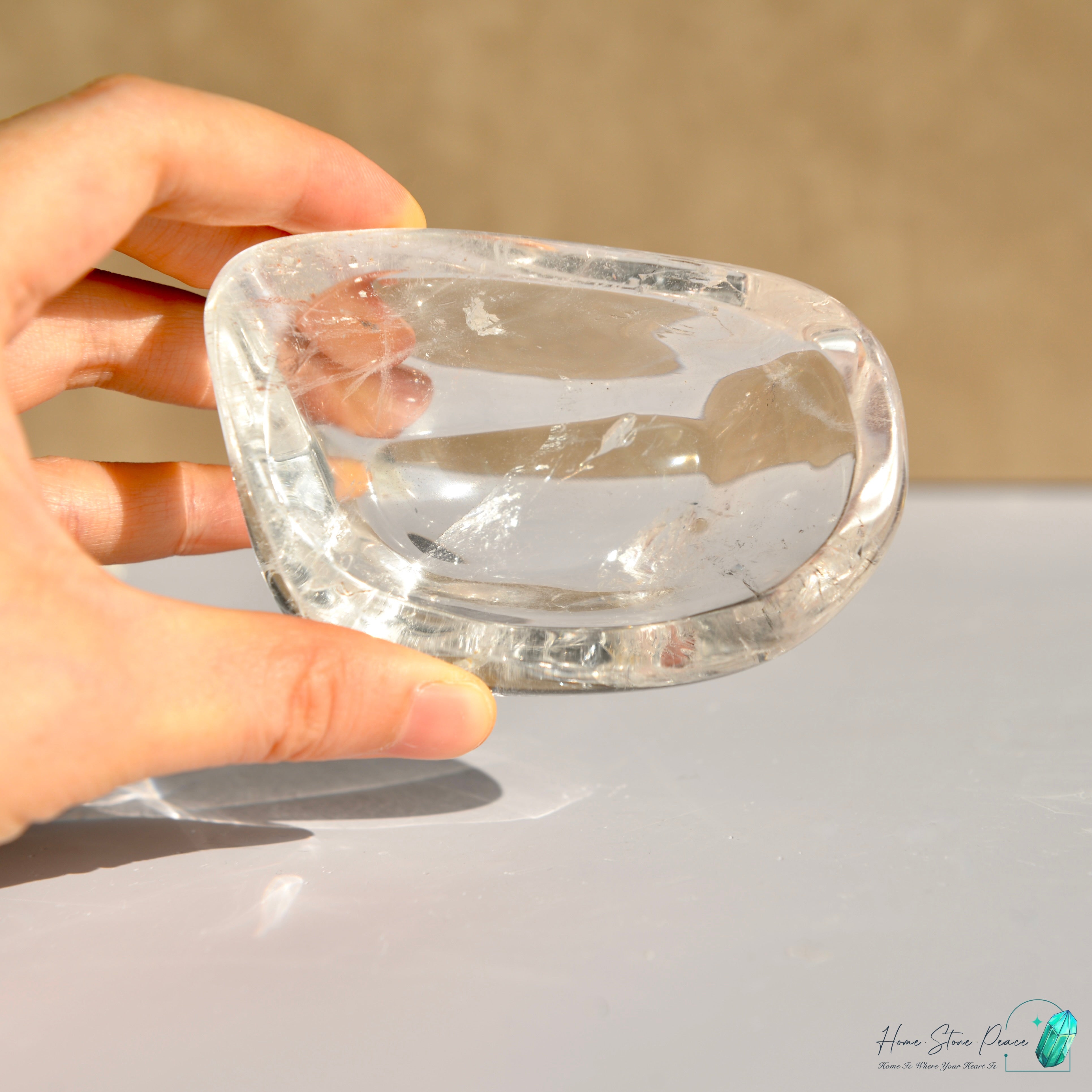 白水晶小碟 Clear Quartz Trinket Dish