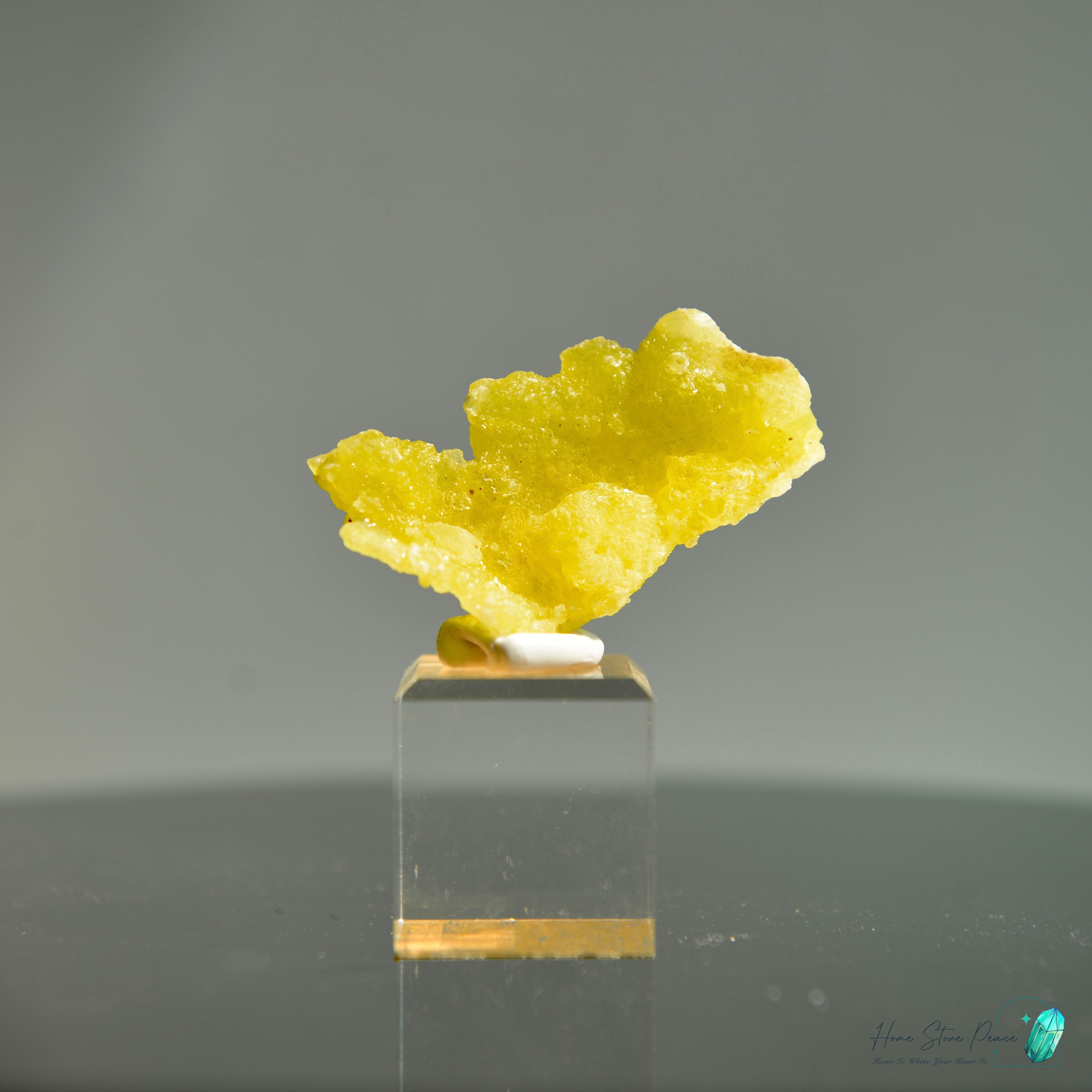 巴基斯坦黄色水鎂石原石 Balochistan Yellow Brucite