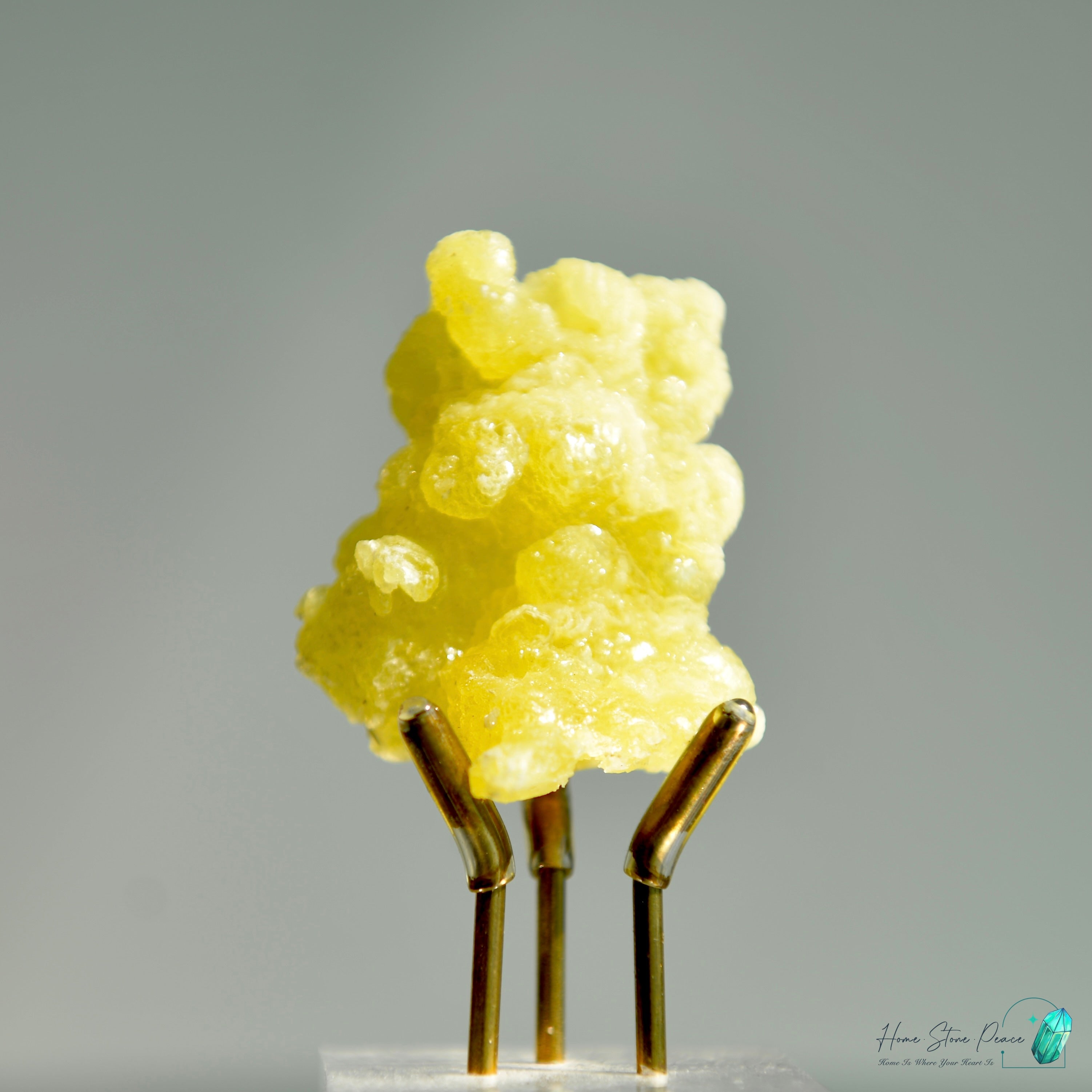 巴基斯坦黄色水鎂石原石 Balochistan Yellow Brucite