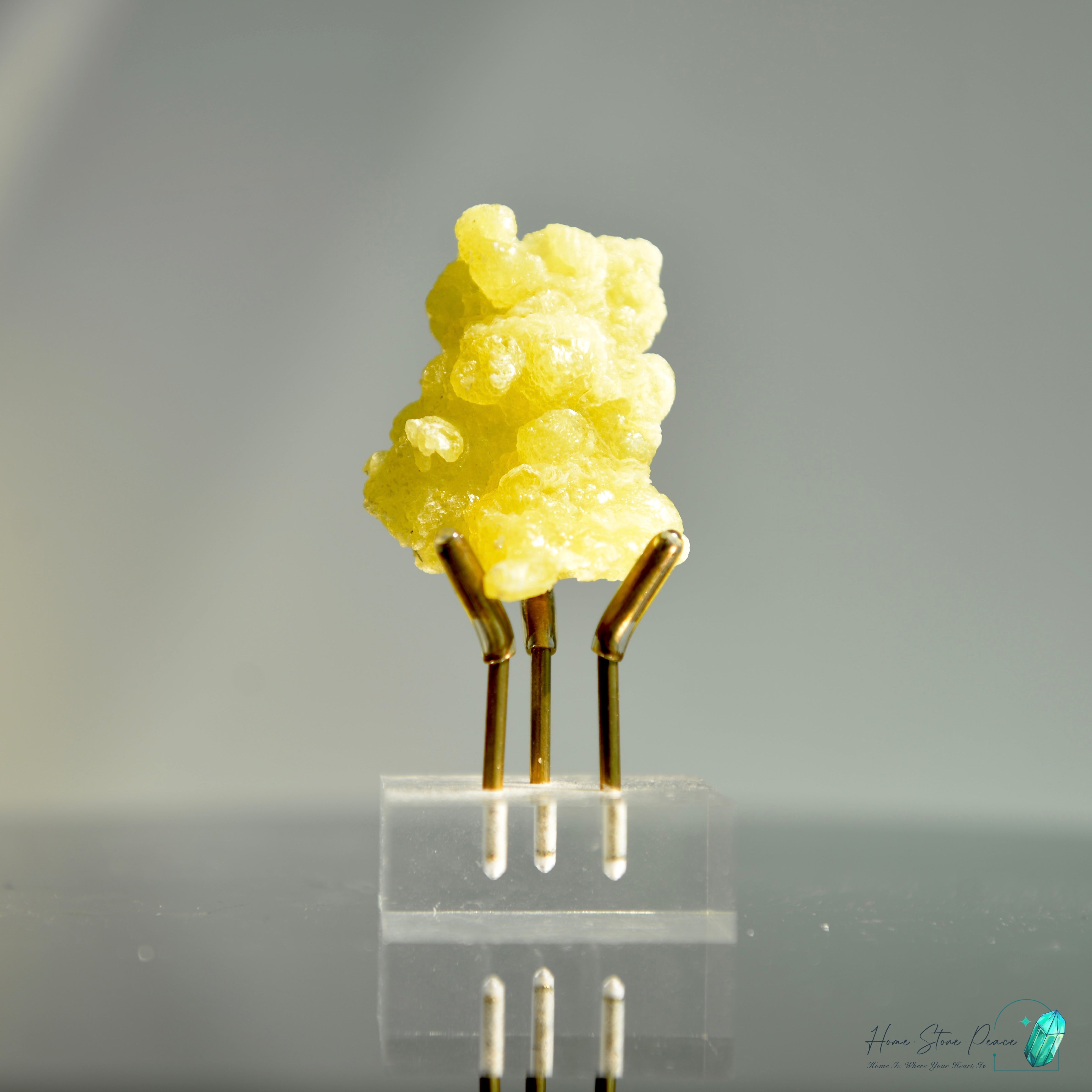 巴基斯坦黄色水鎂石原石 Balochistan Yellow Brucite