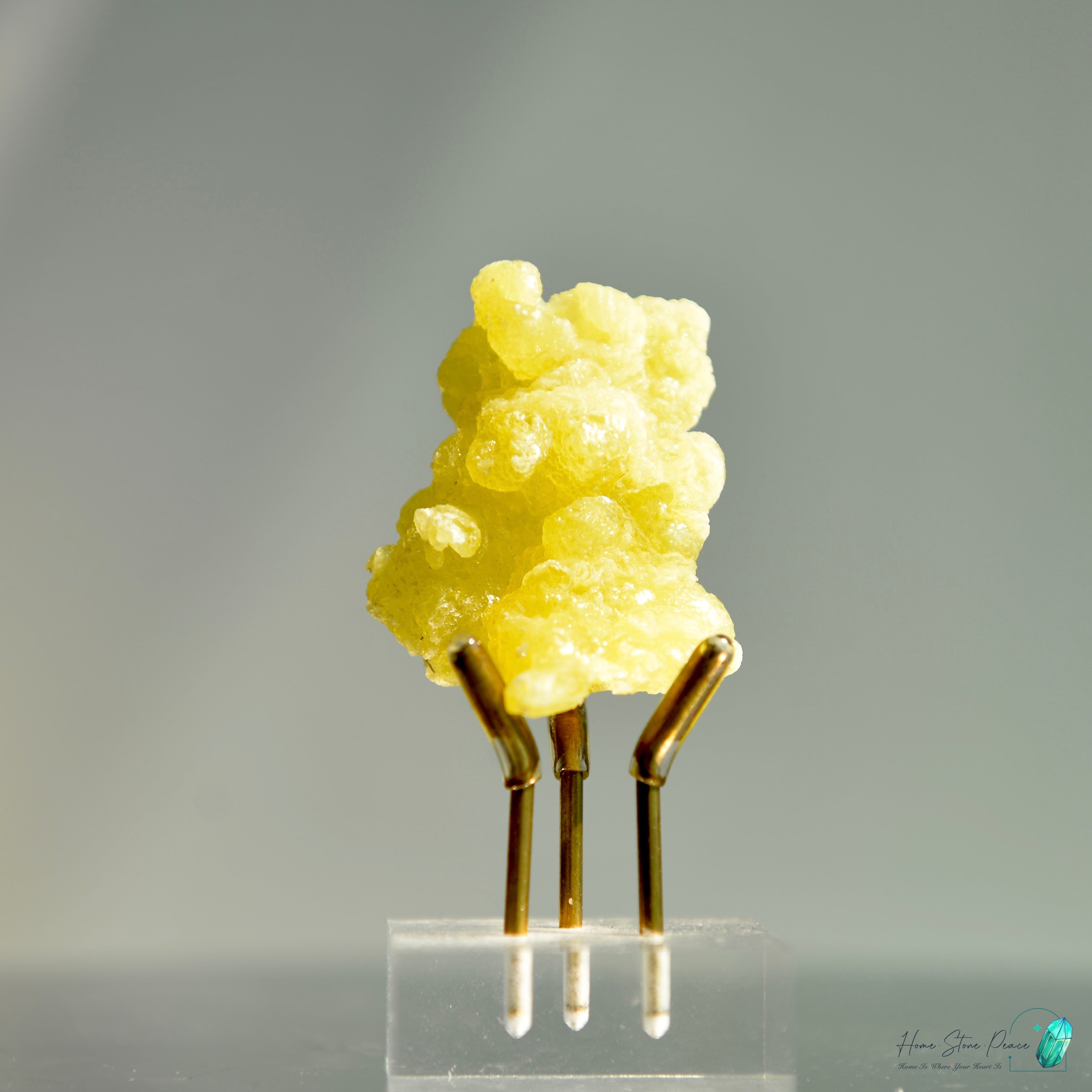 巴基斯坦黄色水鎂石原石 Balochistan Yellow Brucite