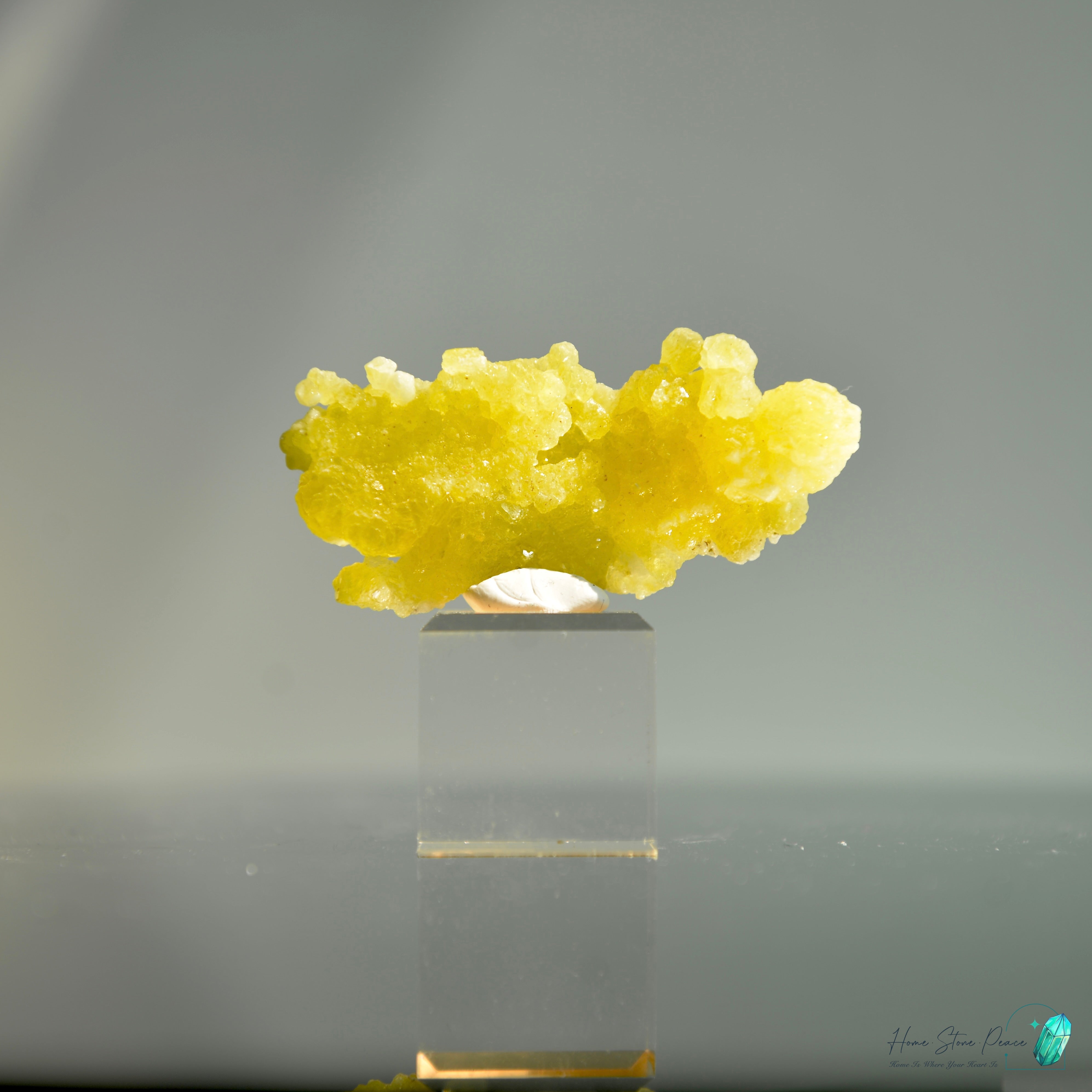 巴基斯坦黄色水鎂石原石 Balochistan Yellow Brucite