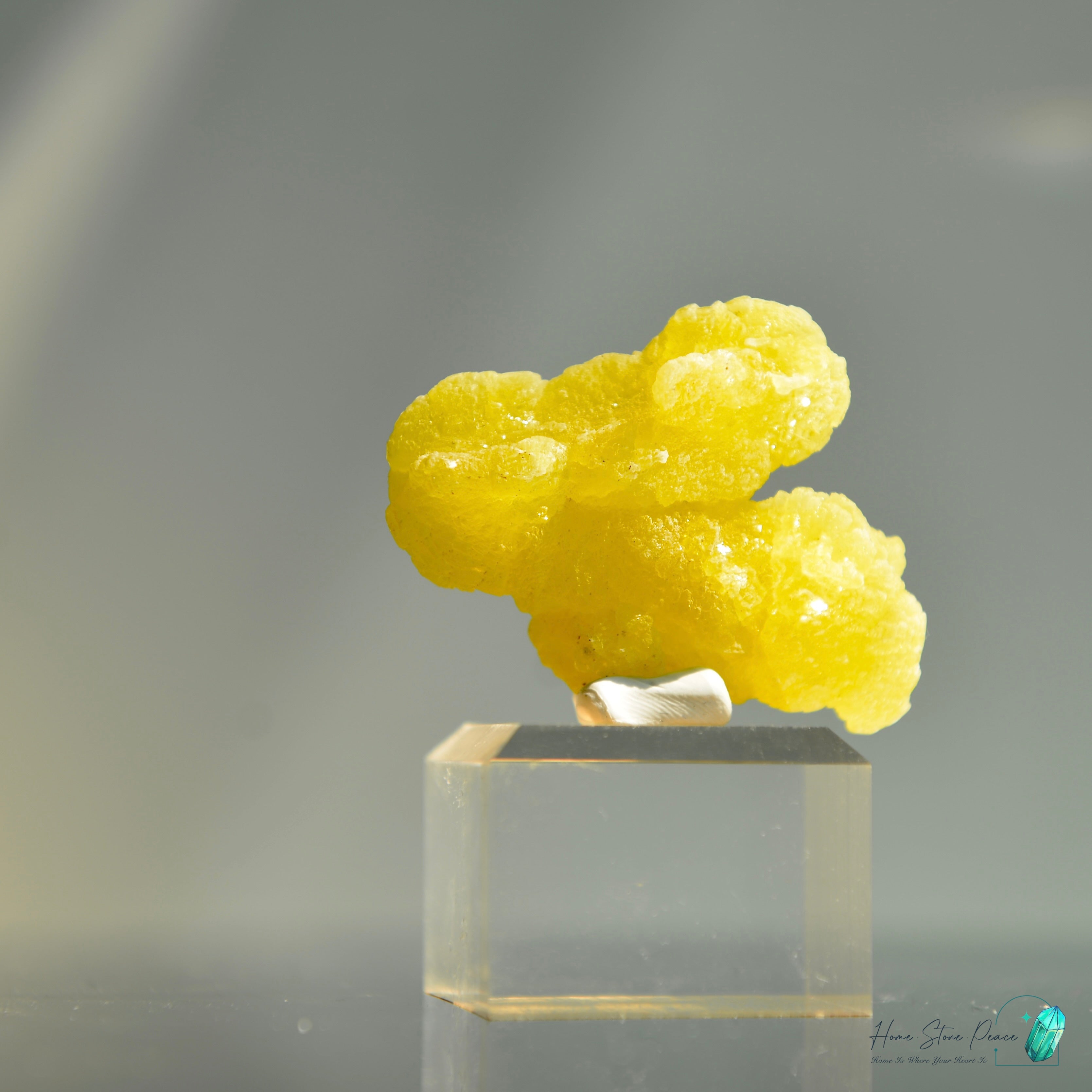 巴基斯坦黄色水鎂石原石 Balochistan Yellow Brucite