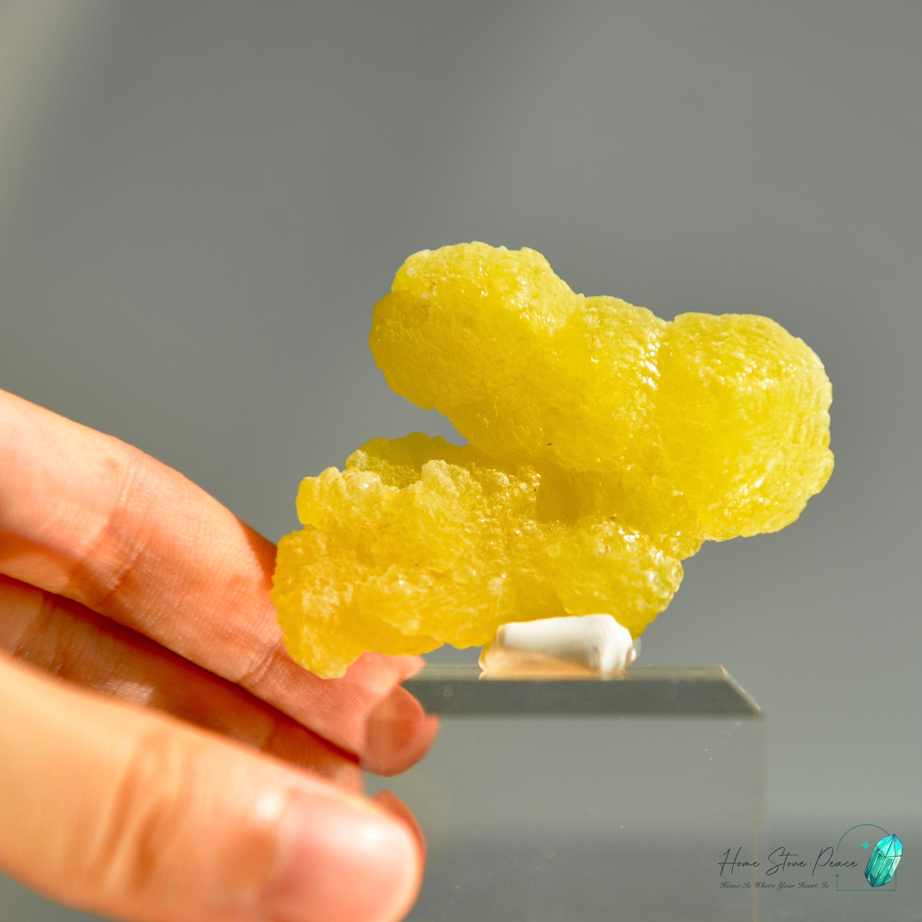 巴基斯坦黄色水鎂石原石 Balochistan Yellow Brucite