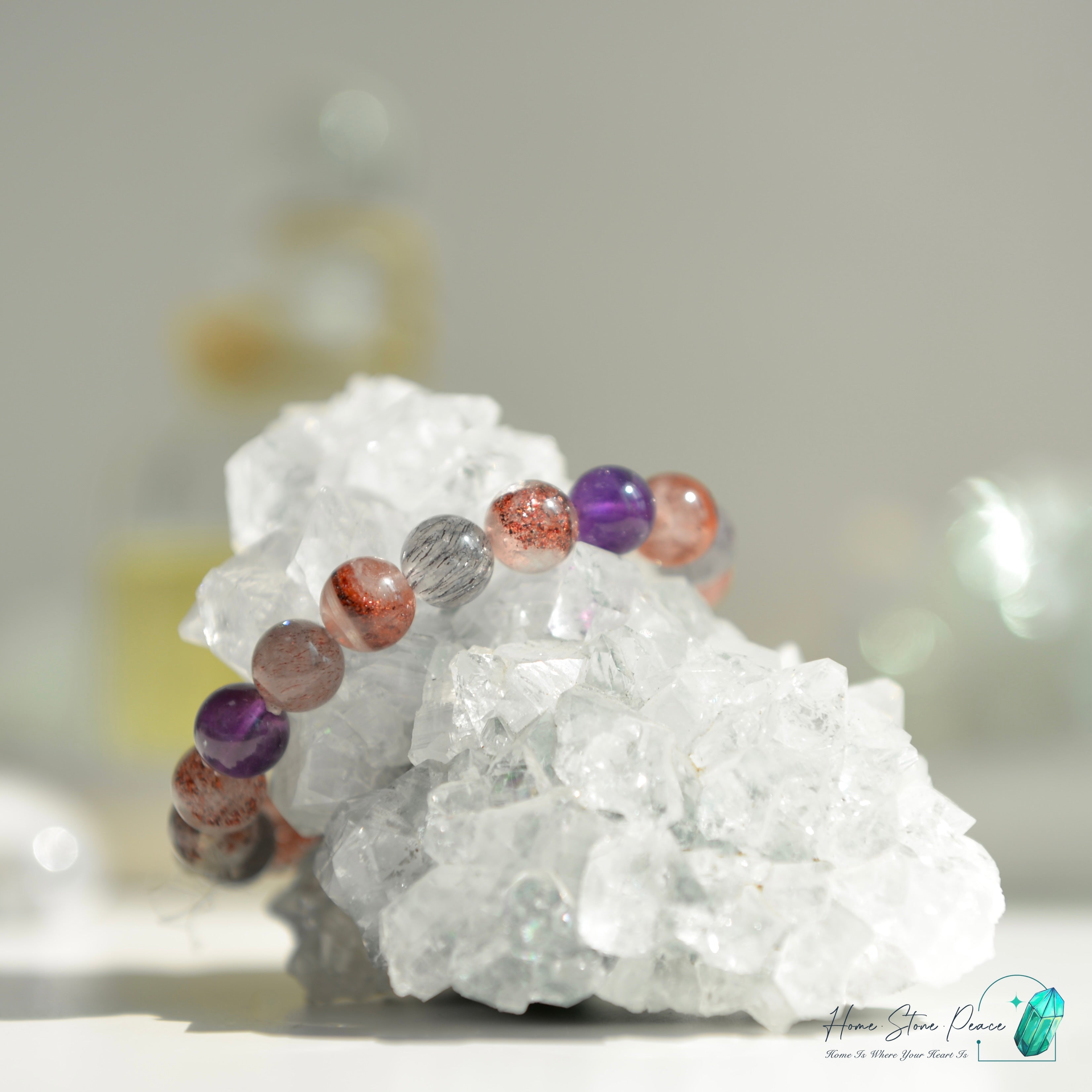 鑽石魚眼石 Diamond Apophyllite Cluster