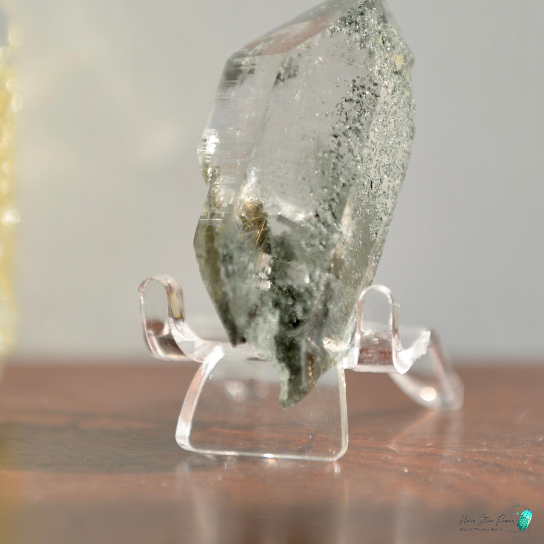 精品喜馬拉雅山綠泥共生水晶 Premium Himalayan Quartz with Green Chlorite