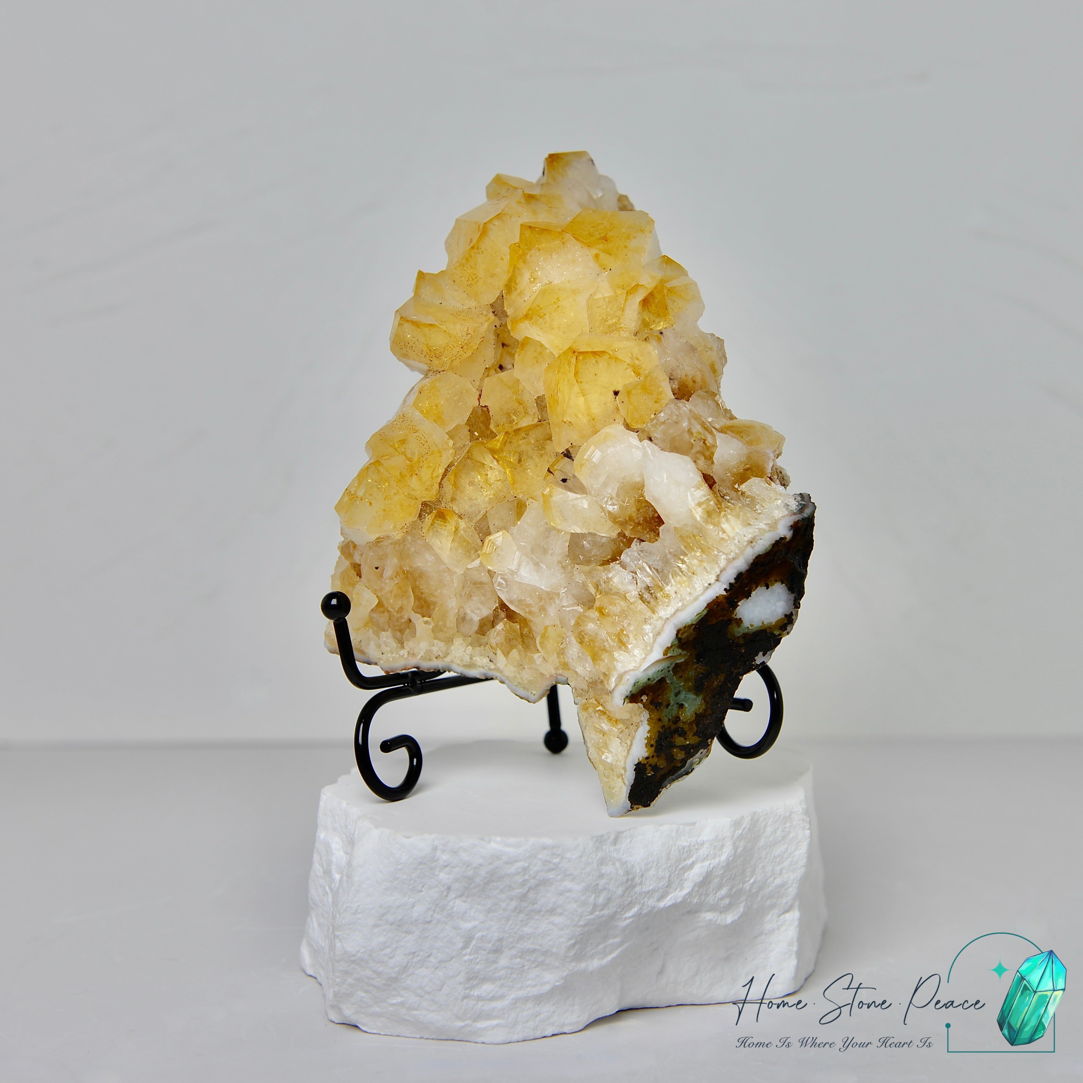 黃水晶簇 Citrine Cluster