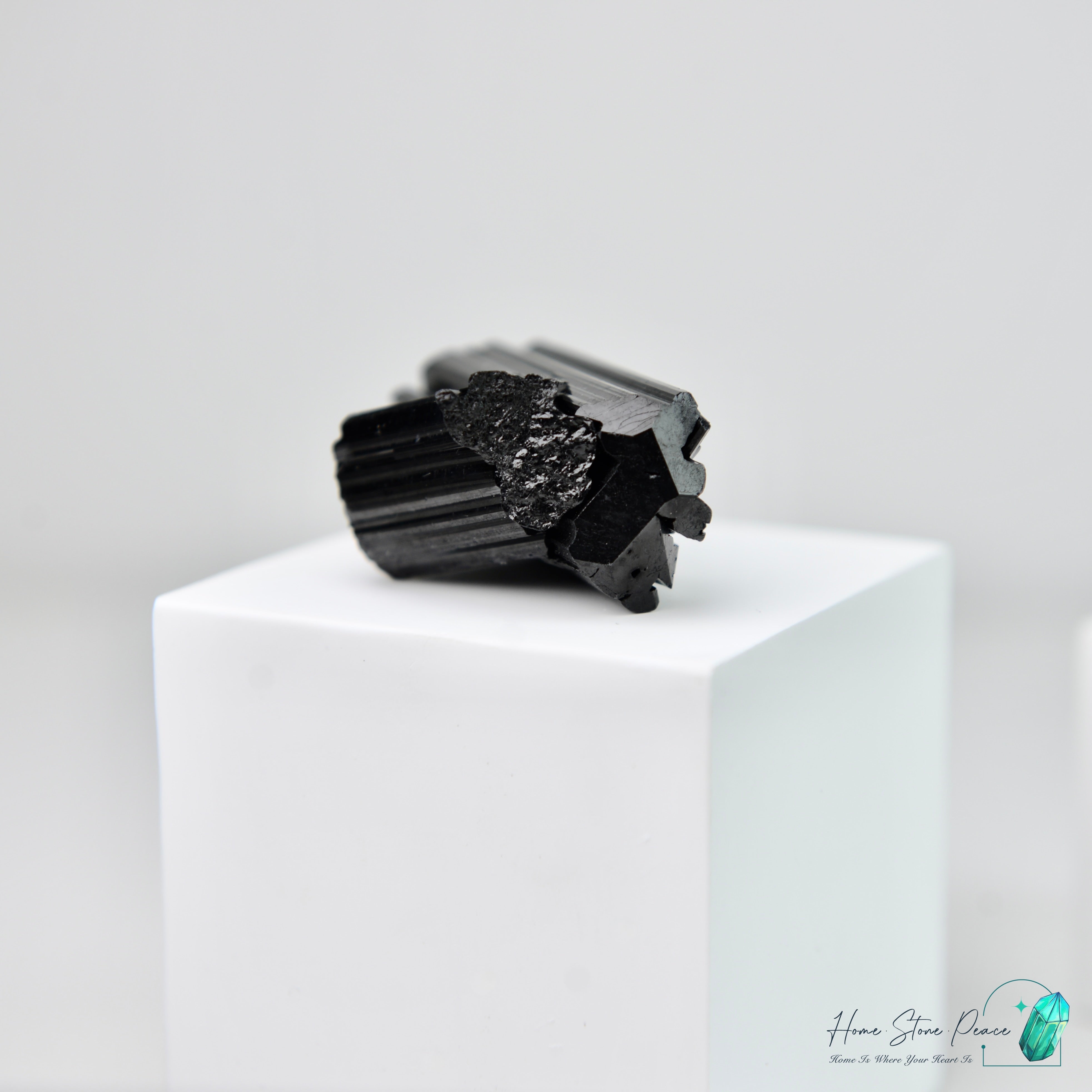 莫桑比克黑碧璽原石 Premium Mozambique Black Tourmaline