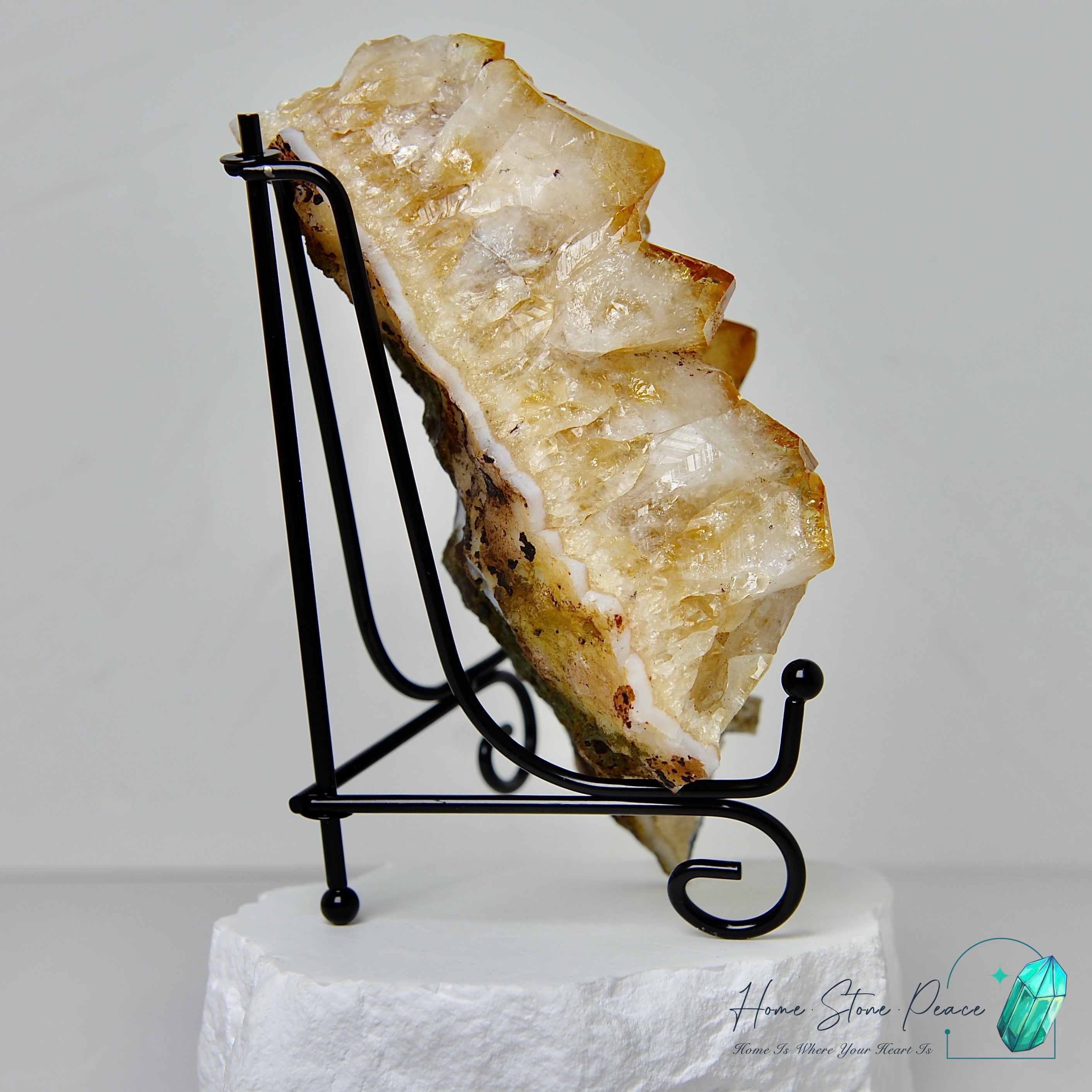 黃水晶簇 Citrine Cluster