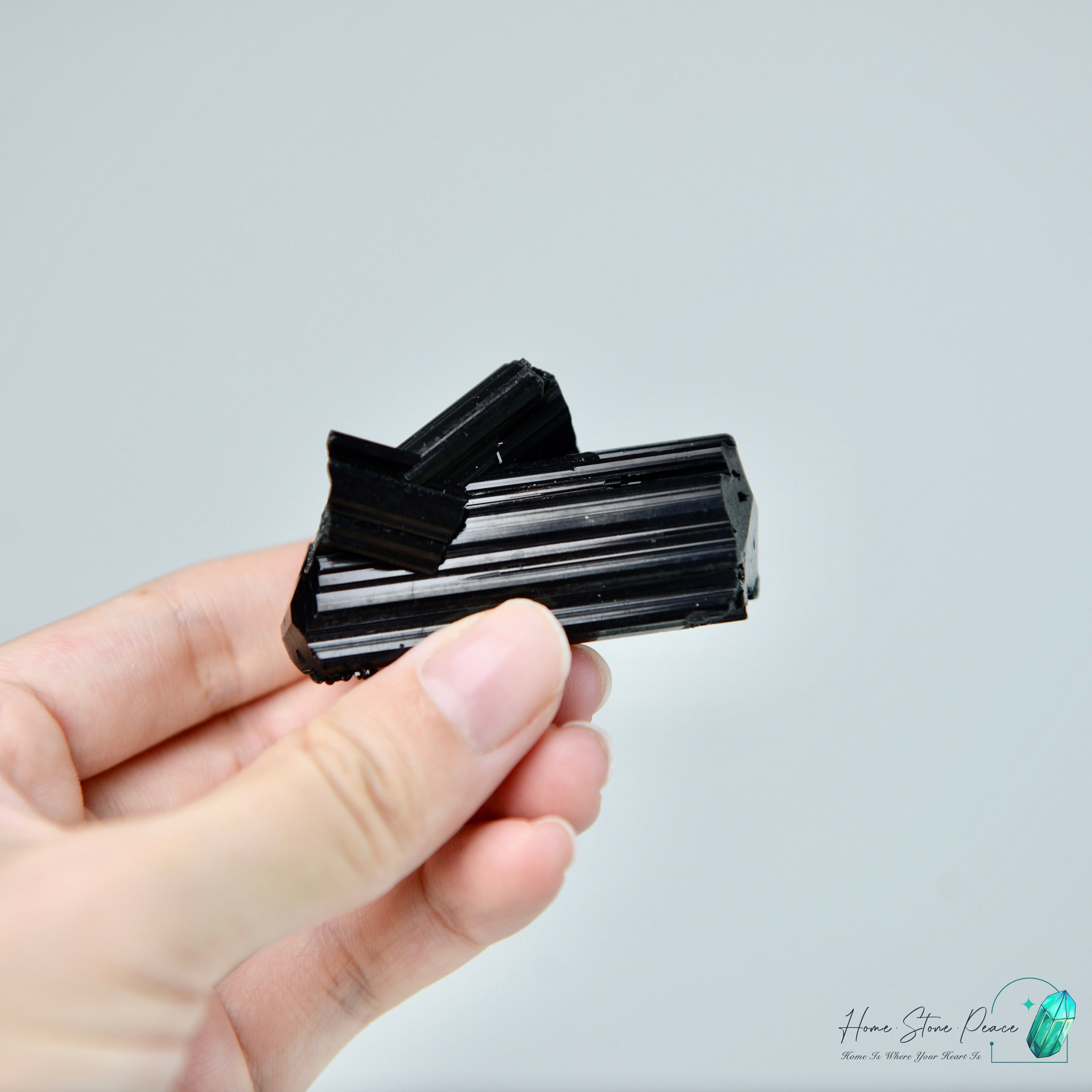 莫桑比克黑碧璽原石 Premium Mozambique Black Tourmaline