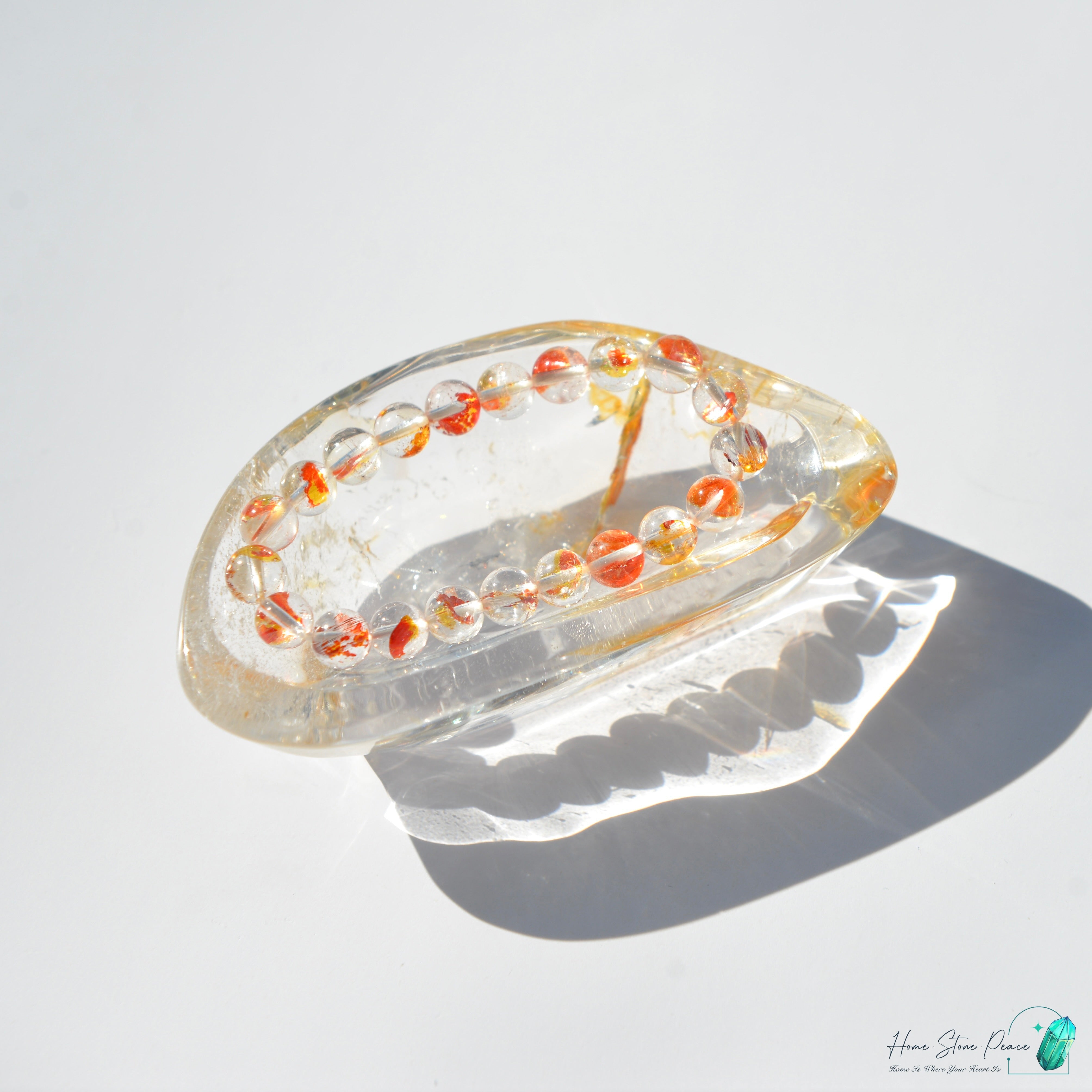 黃金治療癒者水晶小碟ゴールデンヒーラー小物皿