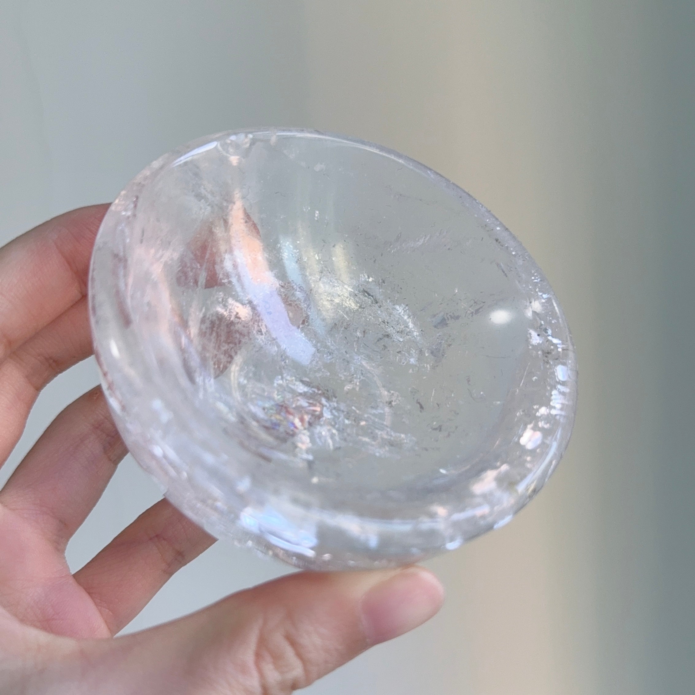 白水晶小碗 Small Clear Quartz Bowl